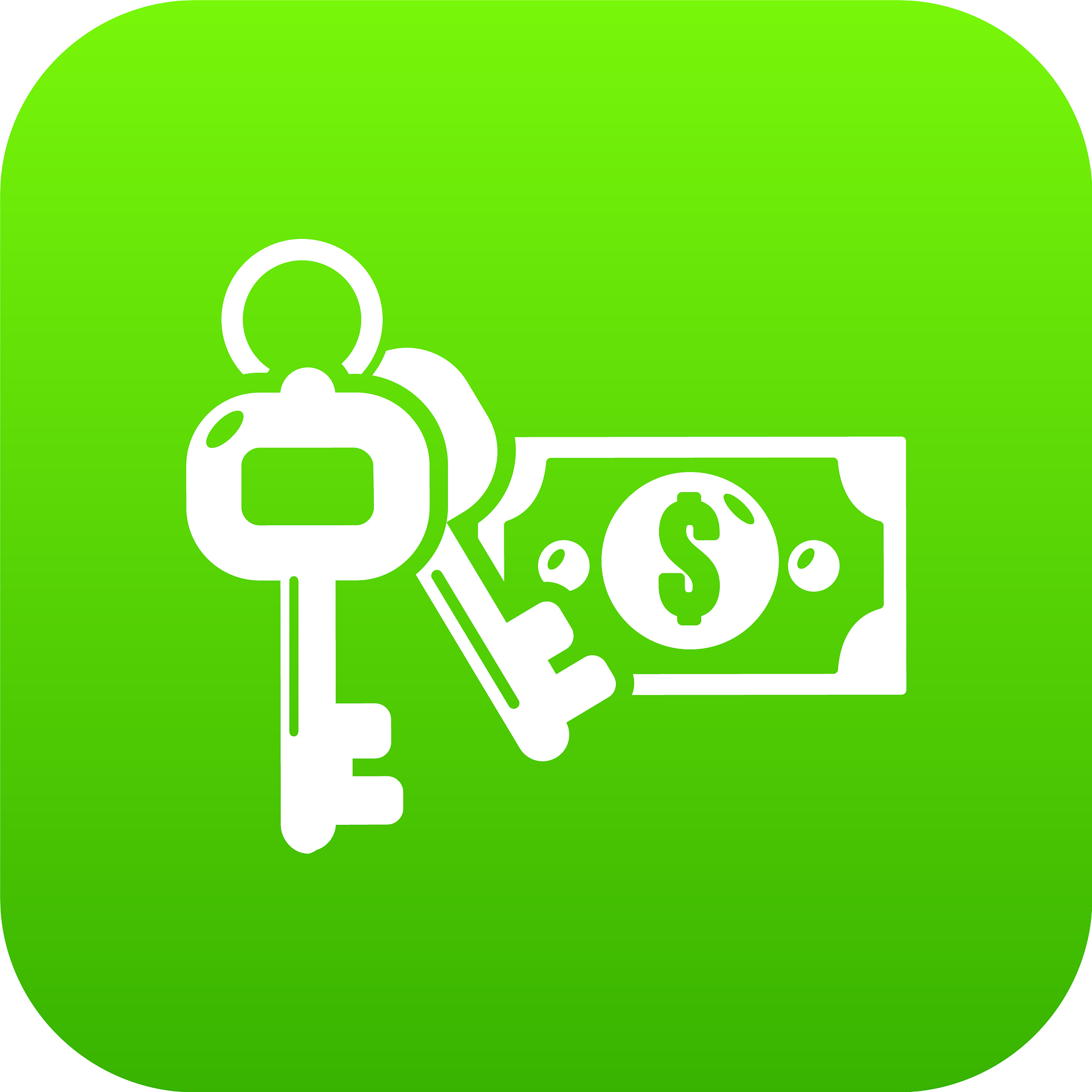 safe money icon green