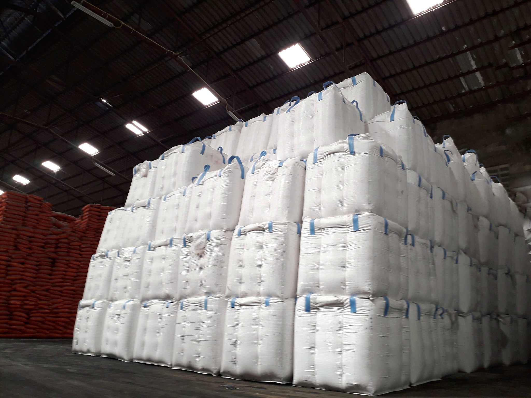 stock pile jumbo-bag.