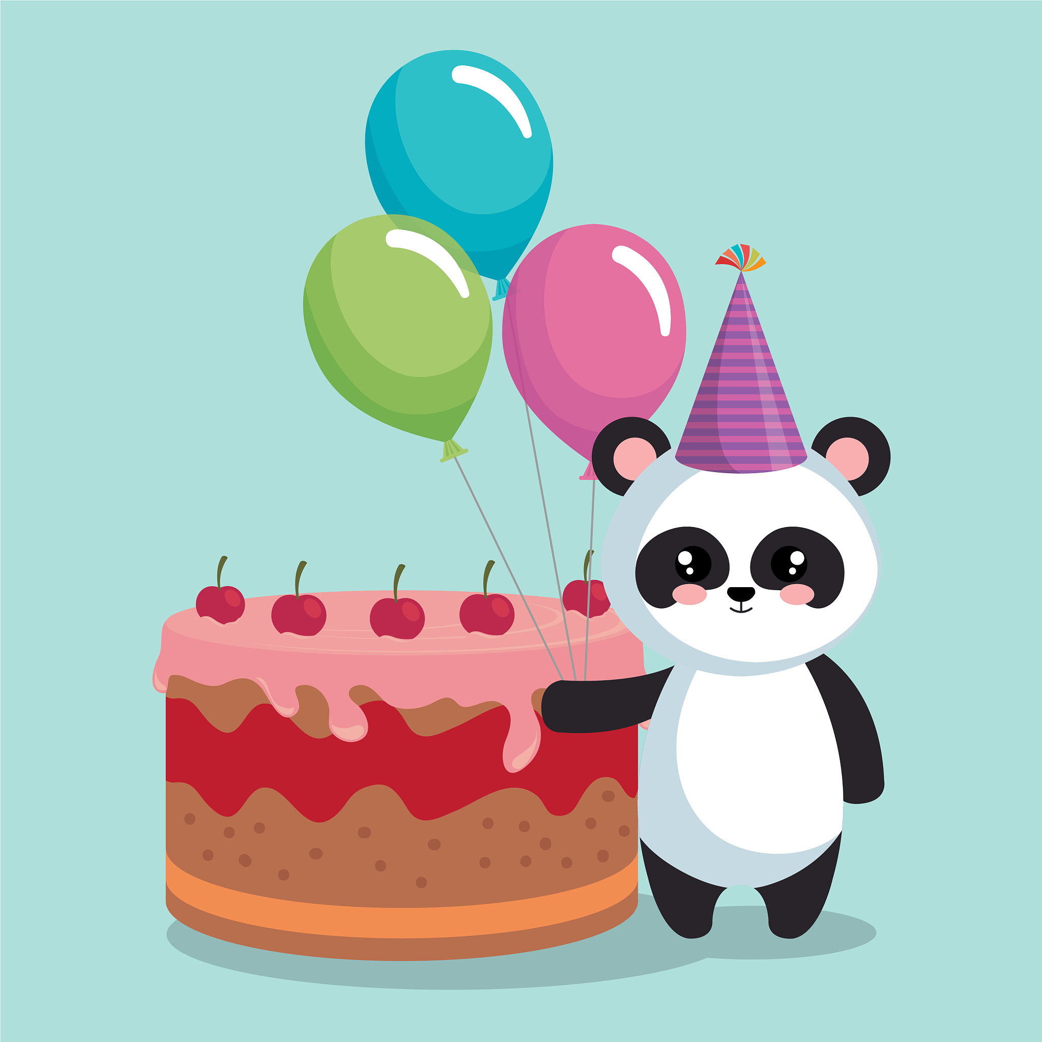 熊猫确幸蛋糕品牌：幸福、和平、可爱与自然的甜蜜寓意