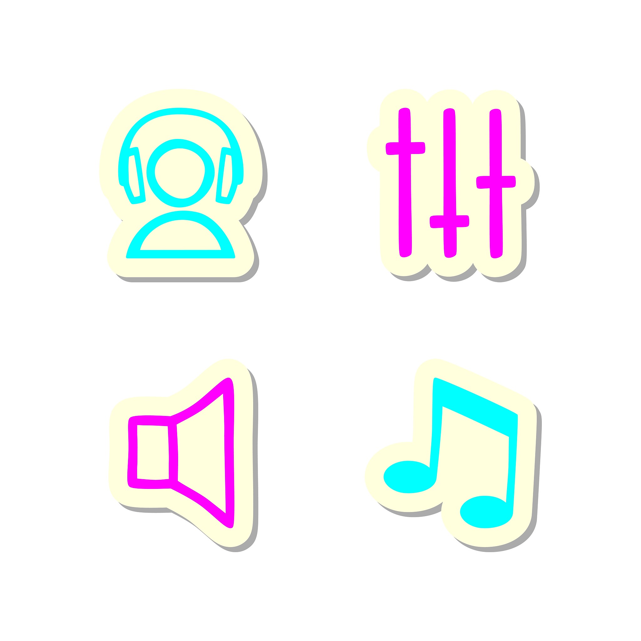 music icons
