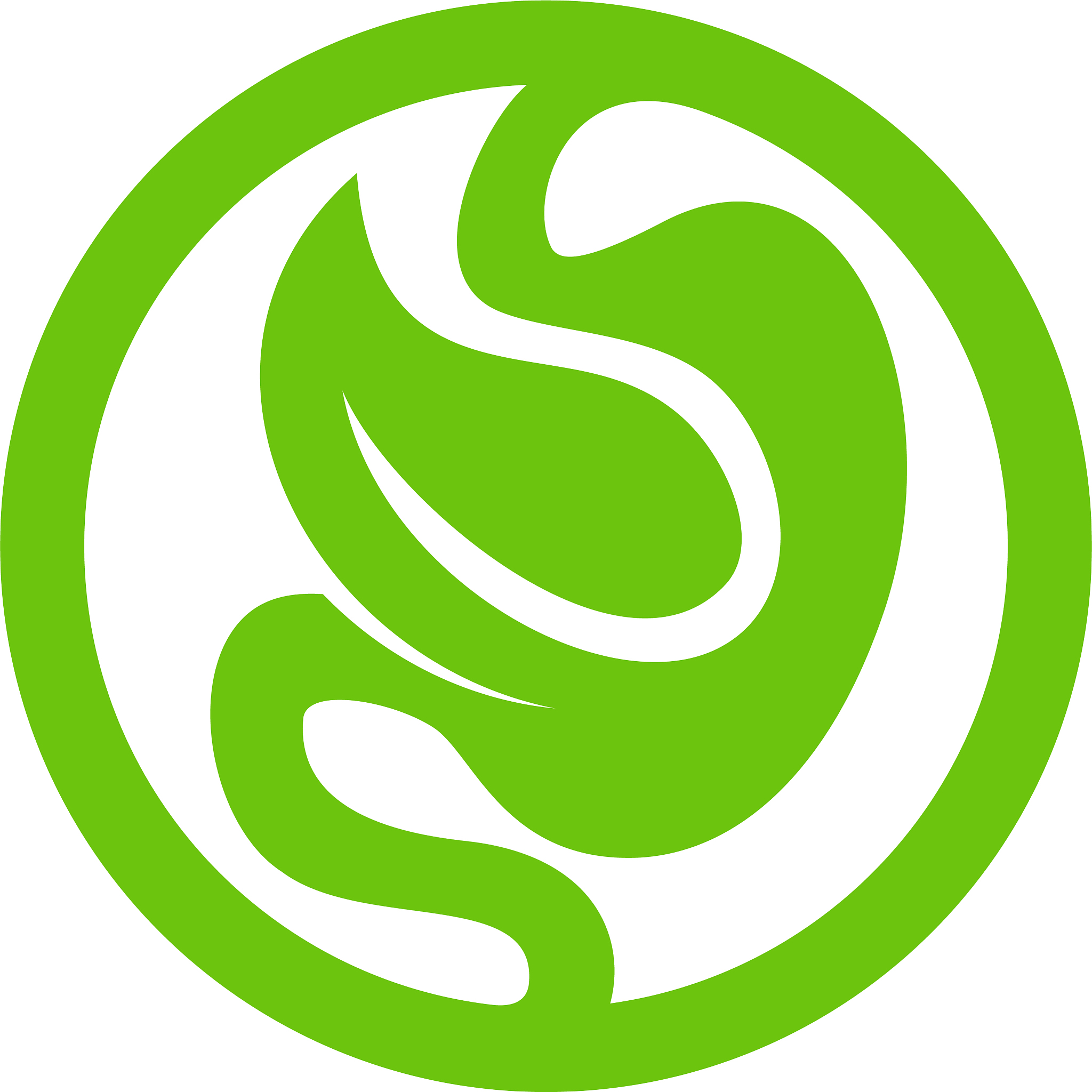 stomach with leaf logo design concept healthy