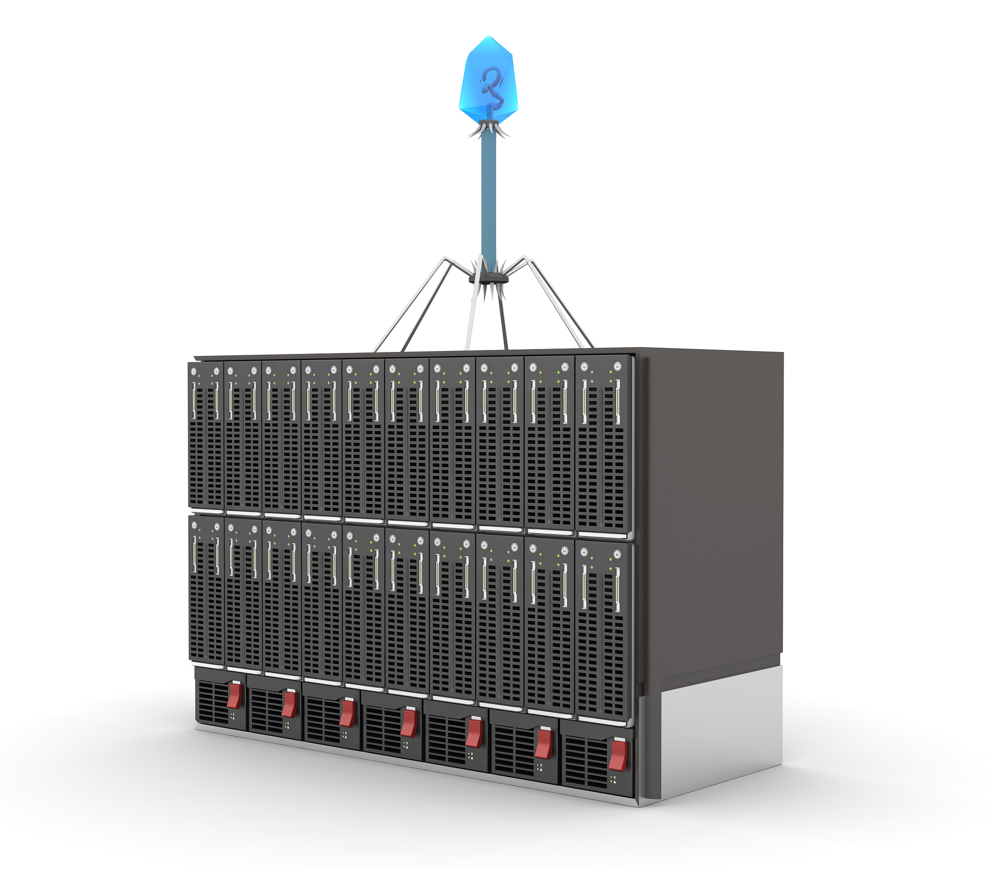 写一个病毒收集器