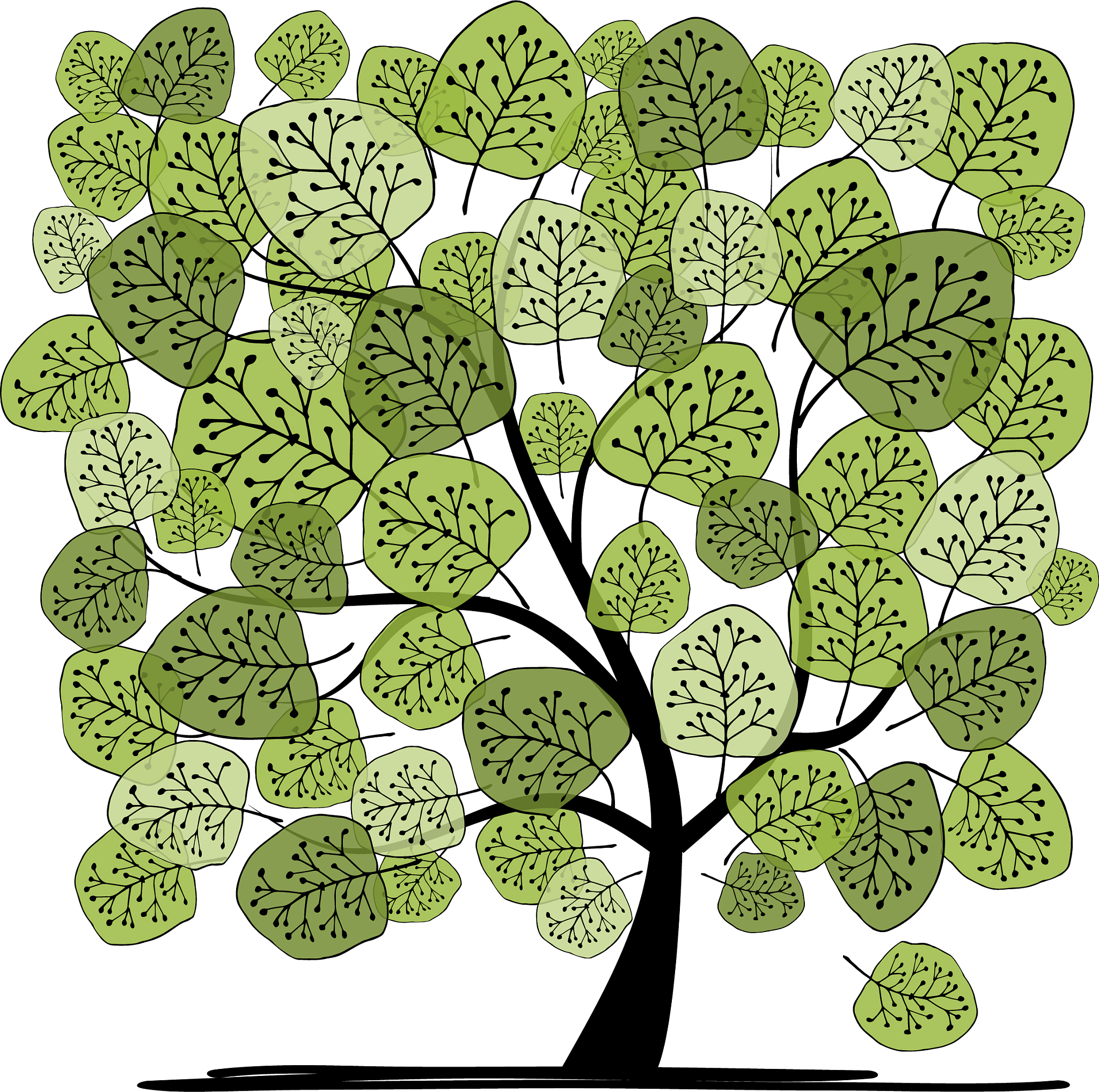 abstract tree for your design