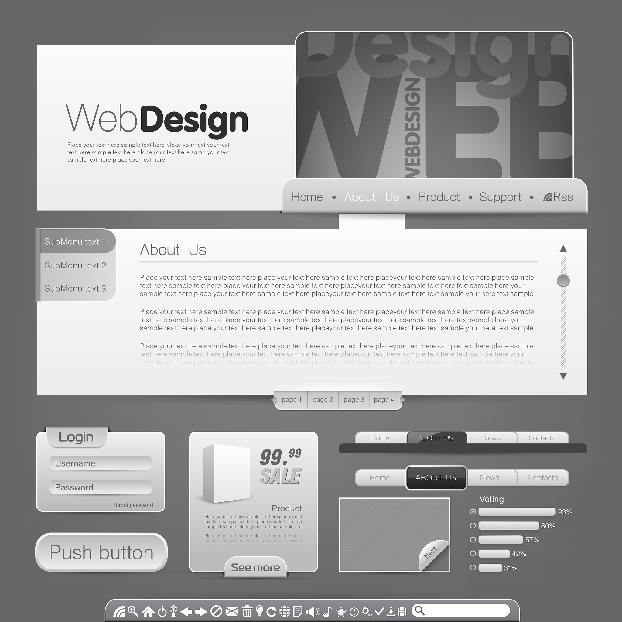 website template