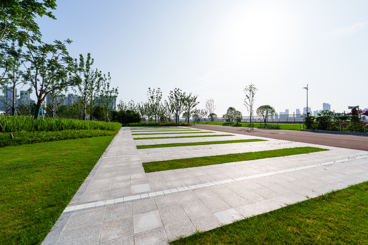 北京服装学院校园中心草坪景观设计改进建议