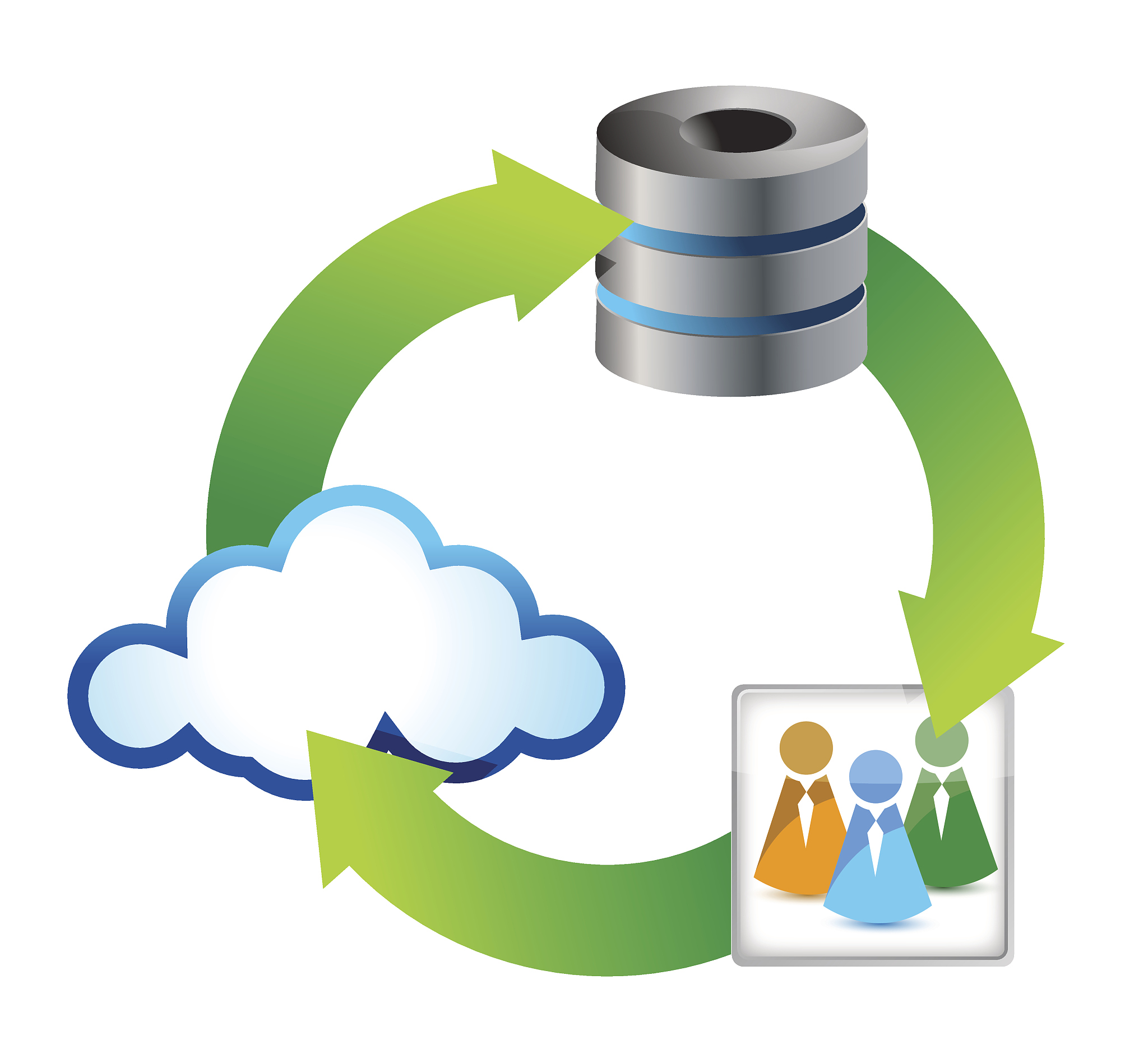 cloud computing icons