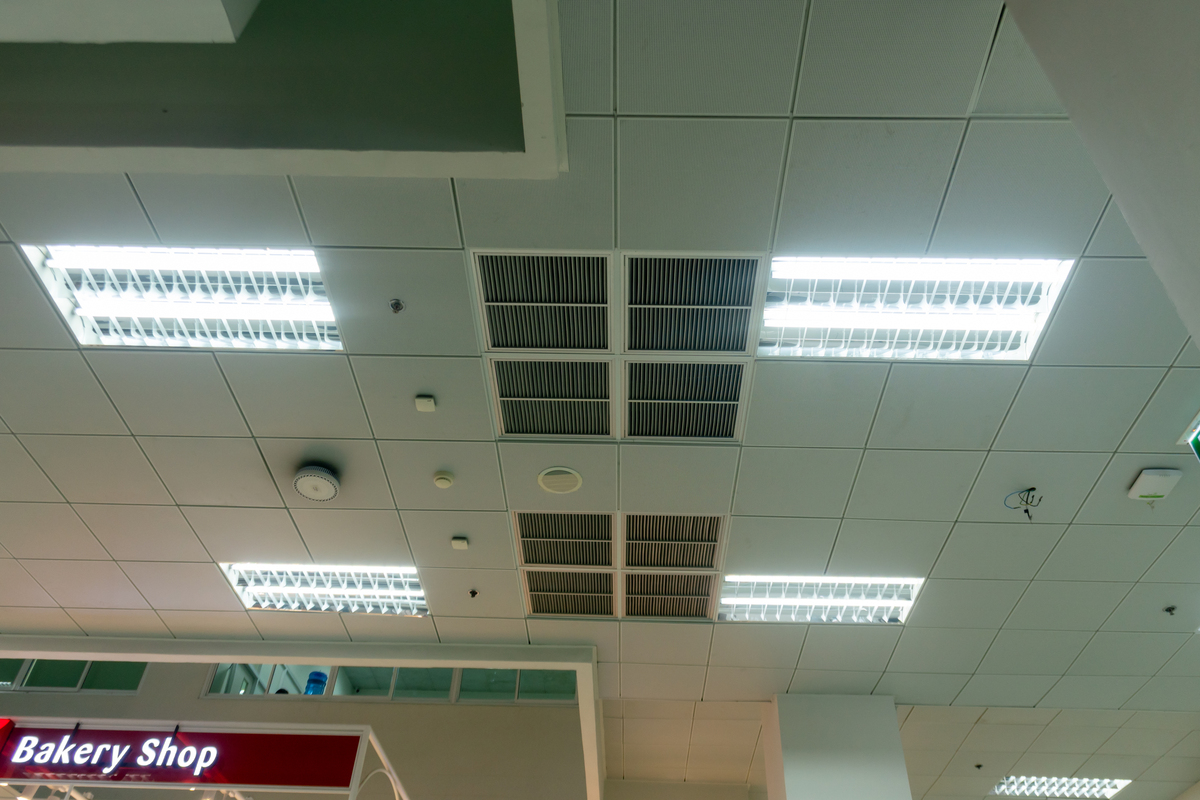 龙骨吊顶用铝扣板