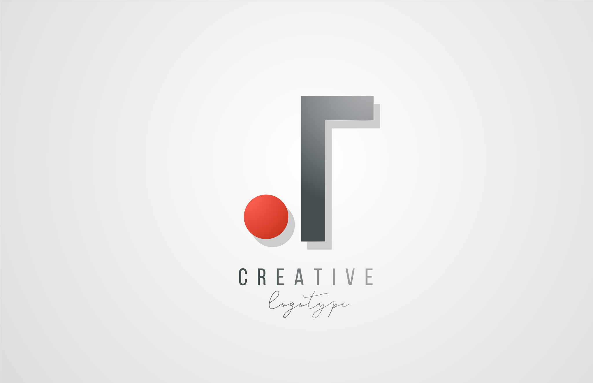 letter t logo alphabet icon design template