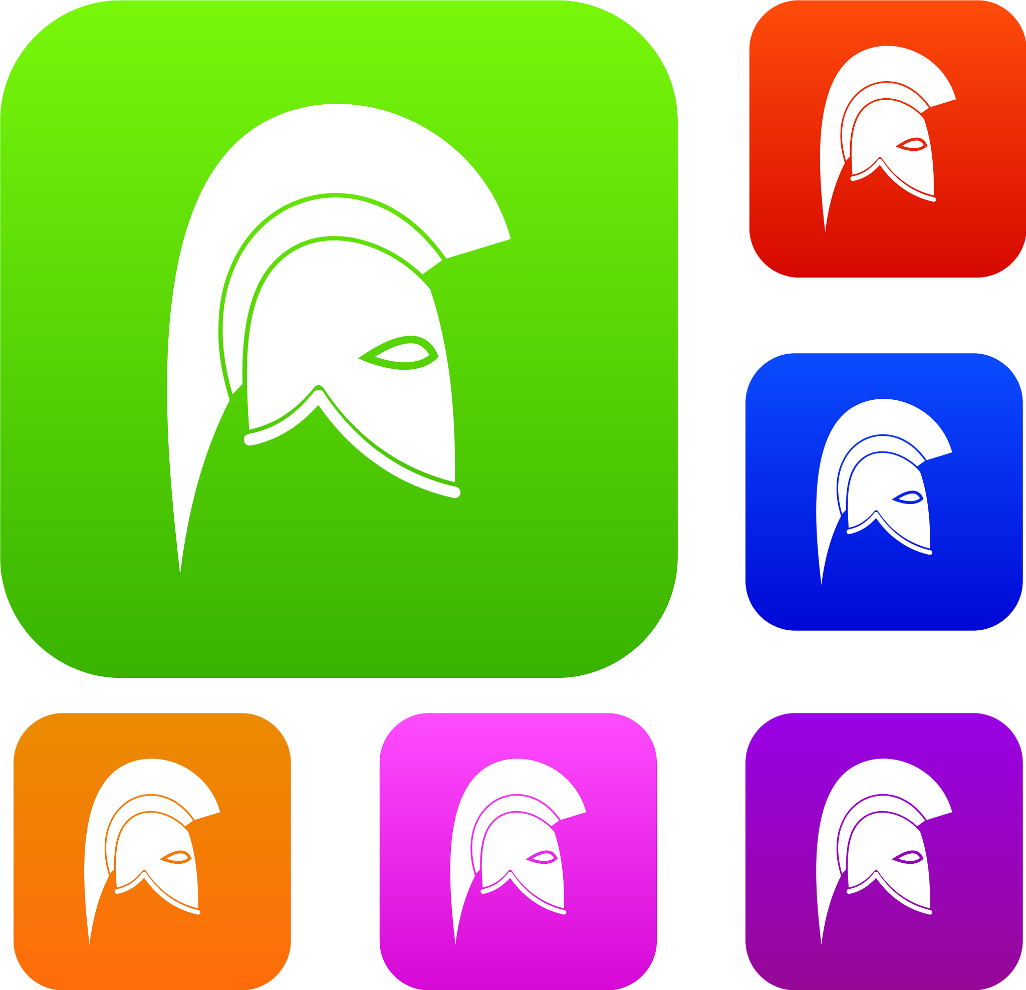 roman helmet set collection