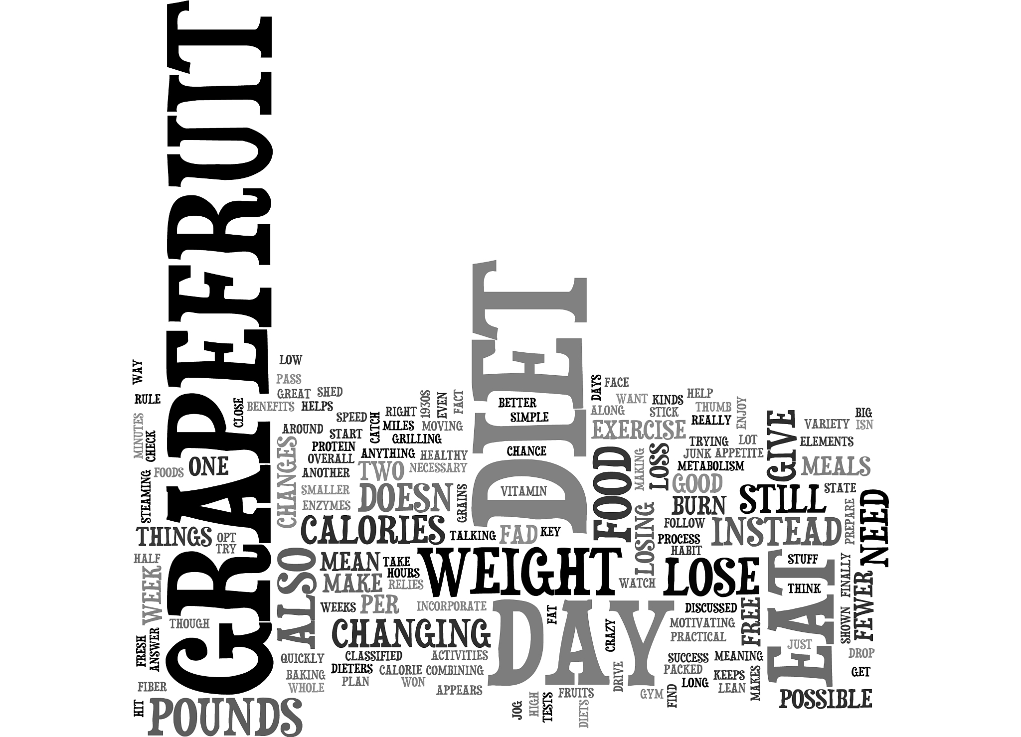 is the day grapefruit diet the answer text