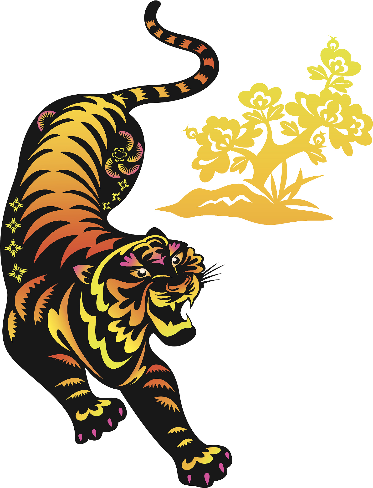 生肖虎：勇气与自信的象征