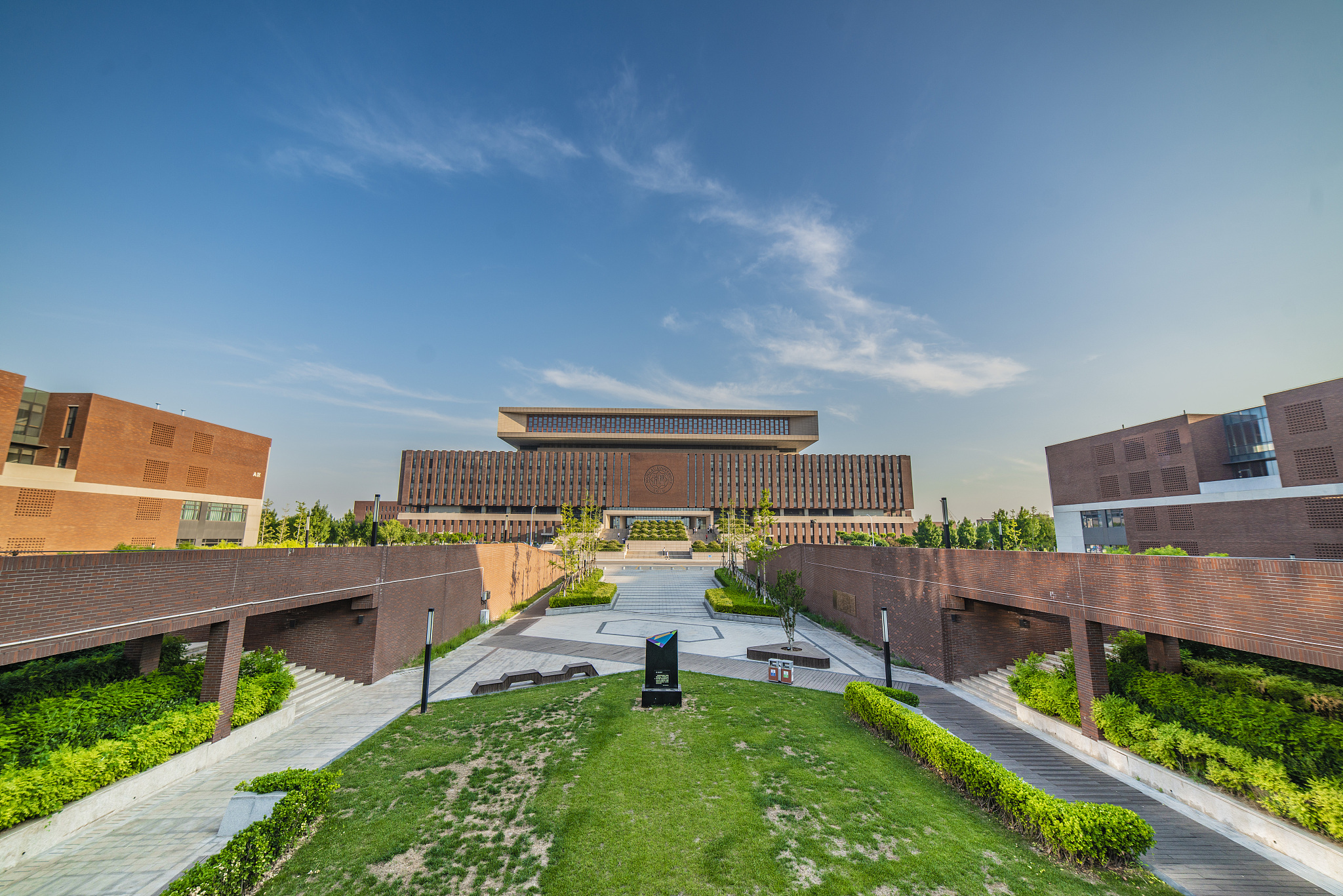南开大学津南校区建筑-图书馆