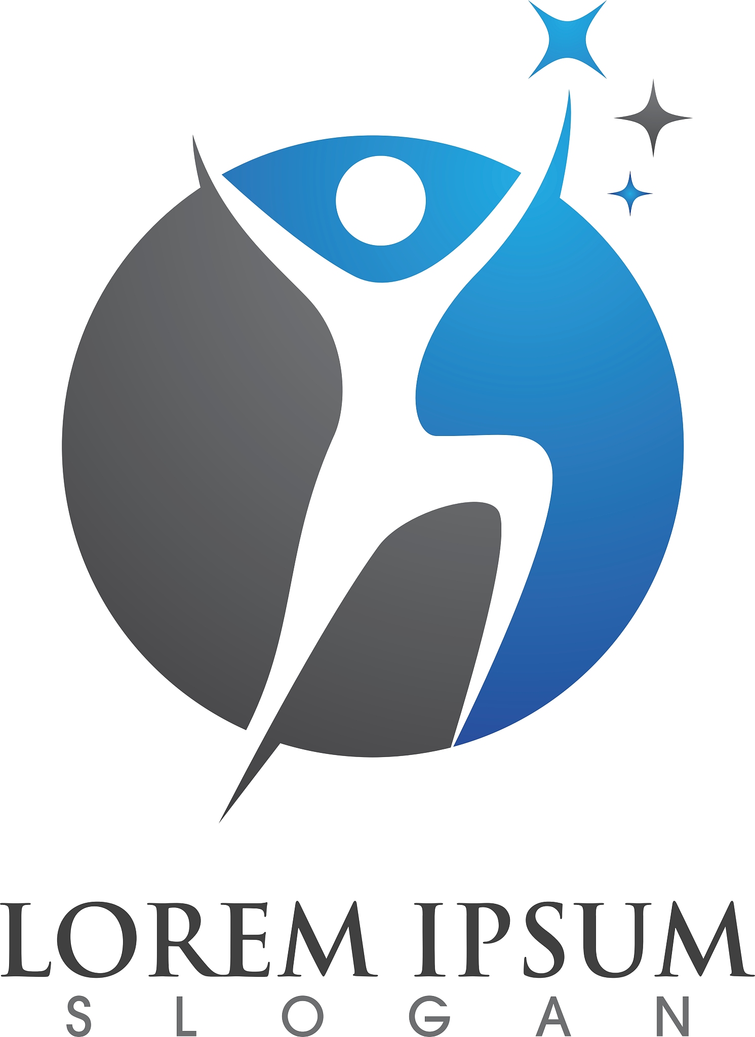 healthy life logo template