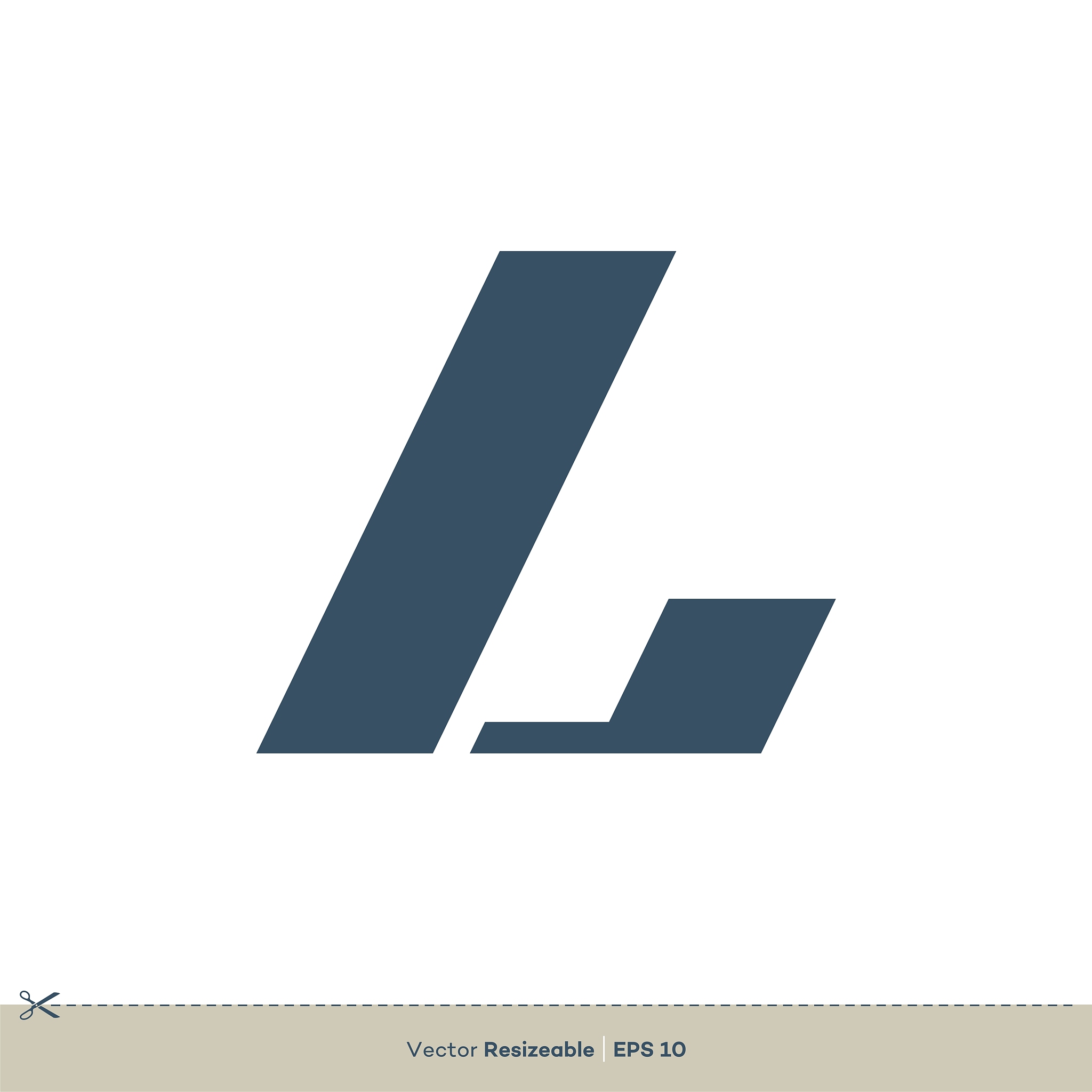 l letter logo template illustration design. vector eps 10.