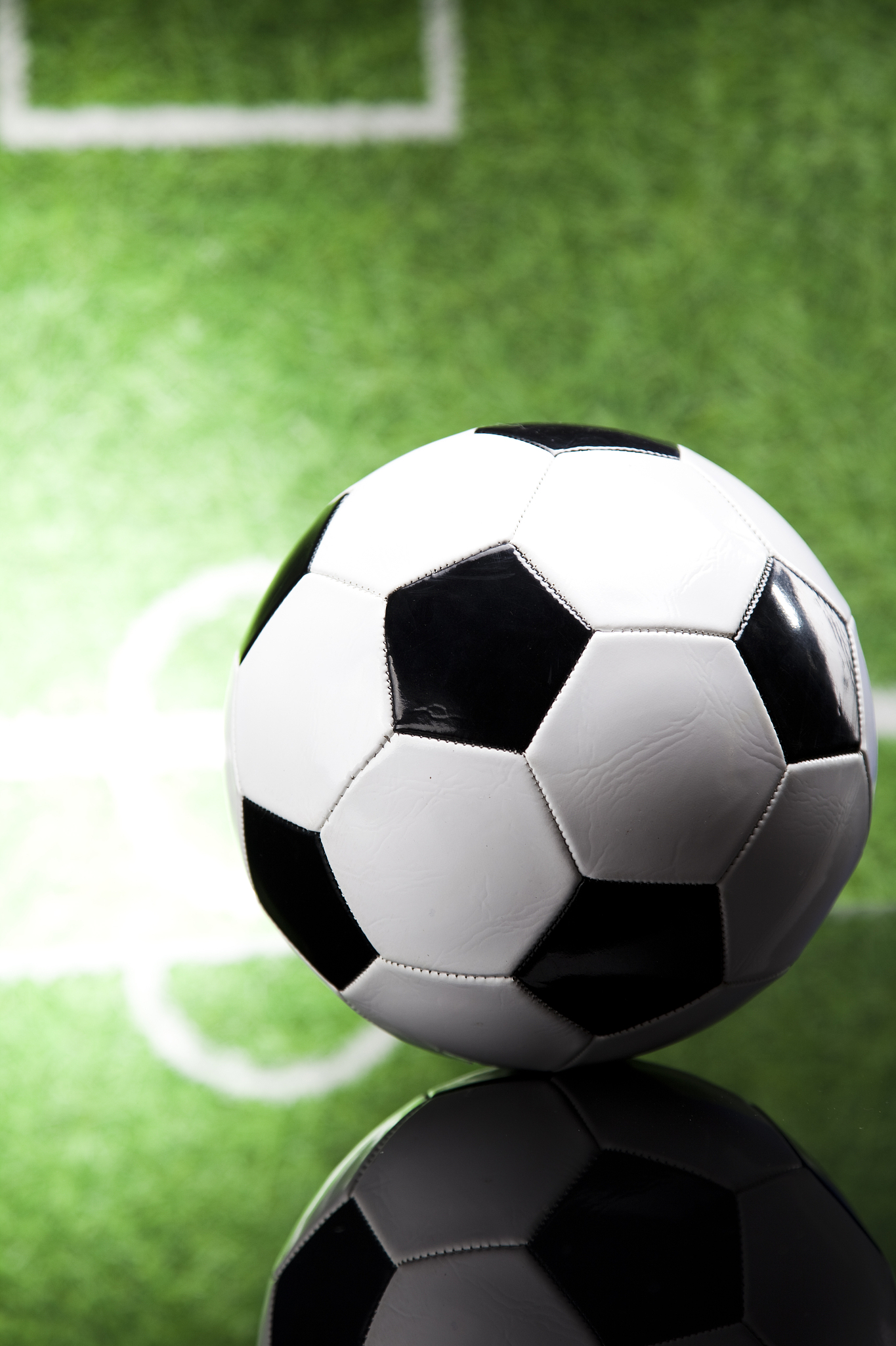 soccer ball detail