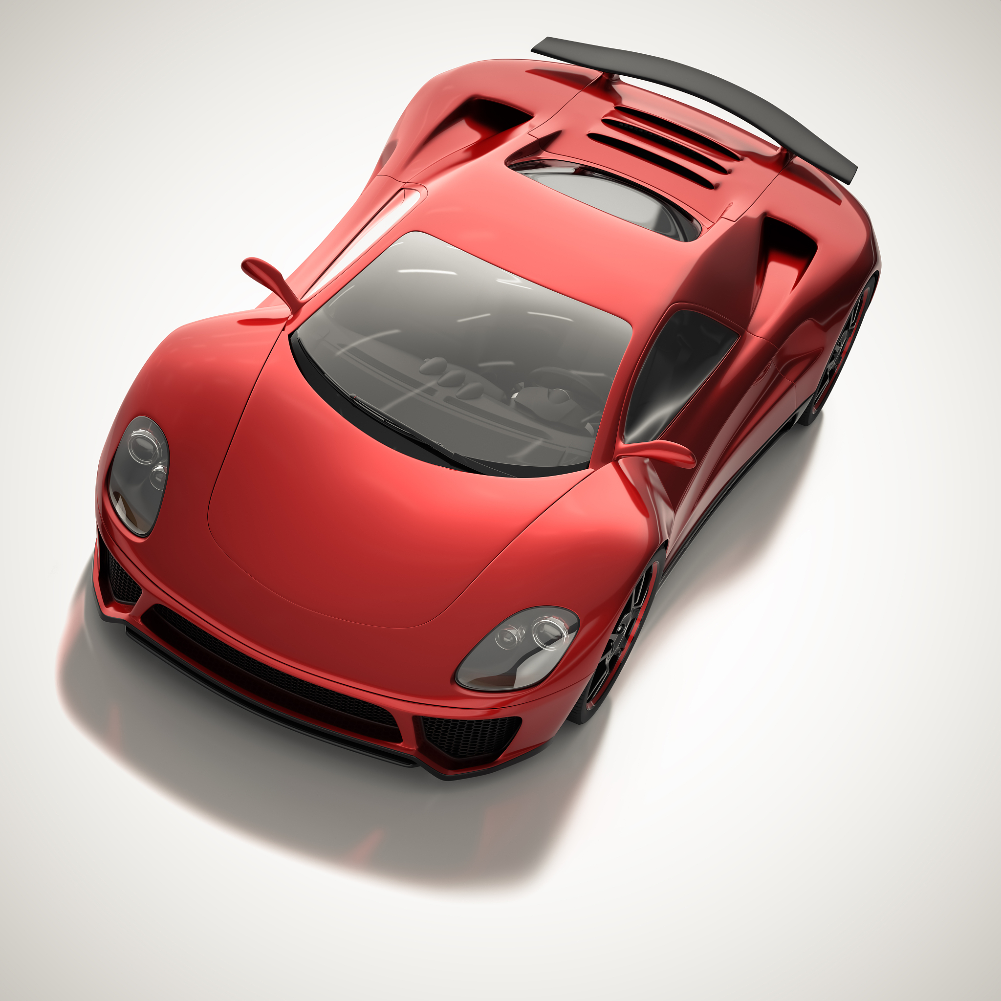 red sports car