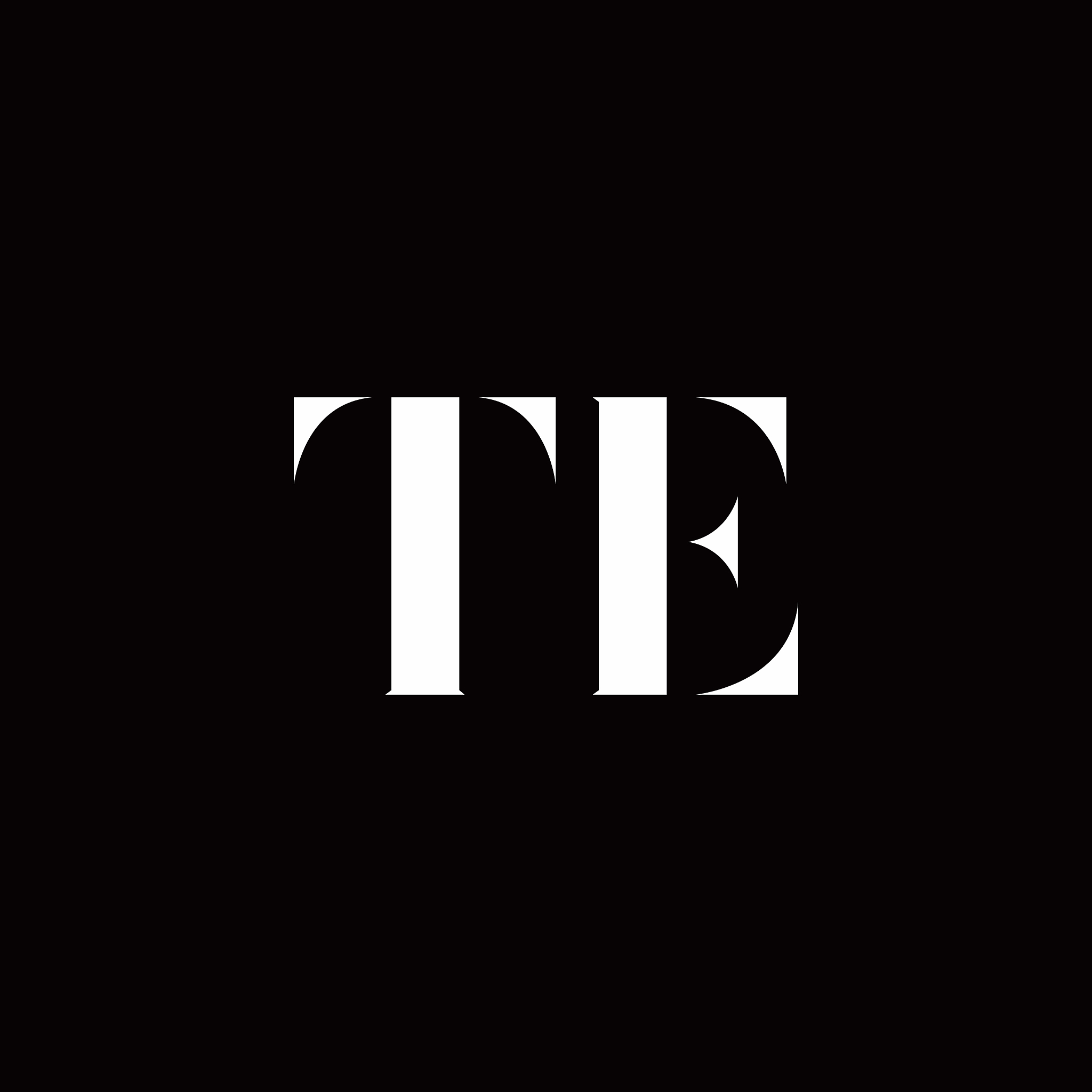 te logo letter initial logo designs template