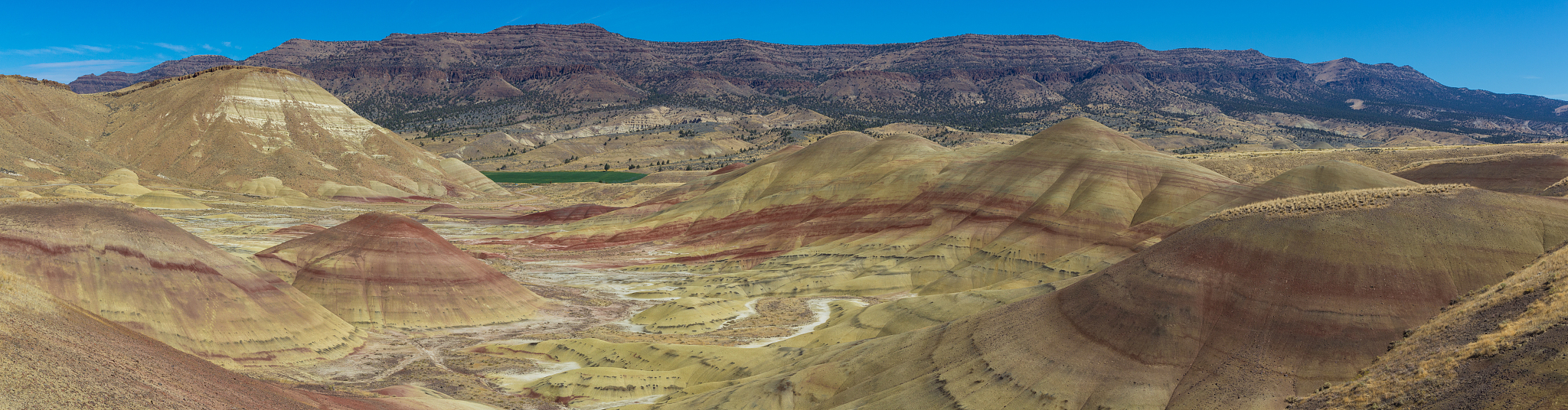 painted hills panorama, oregon