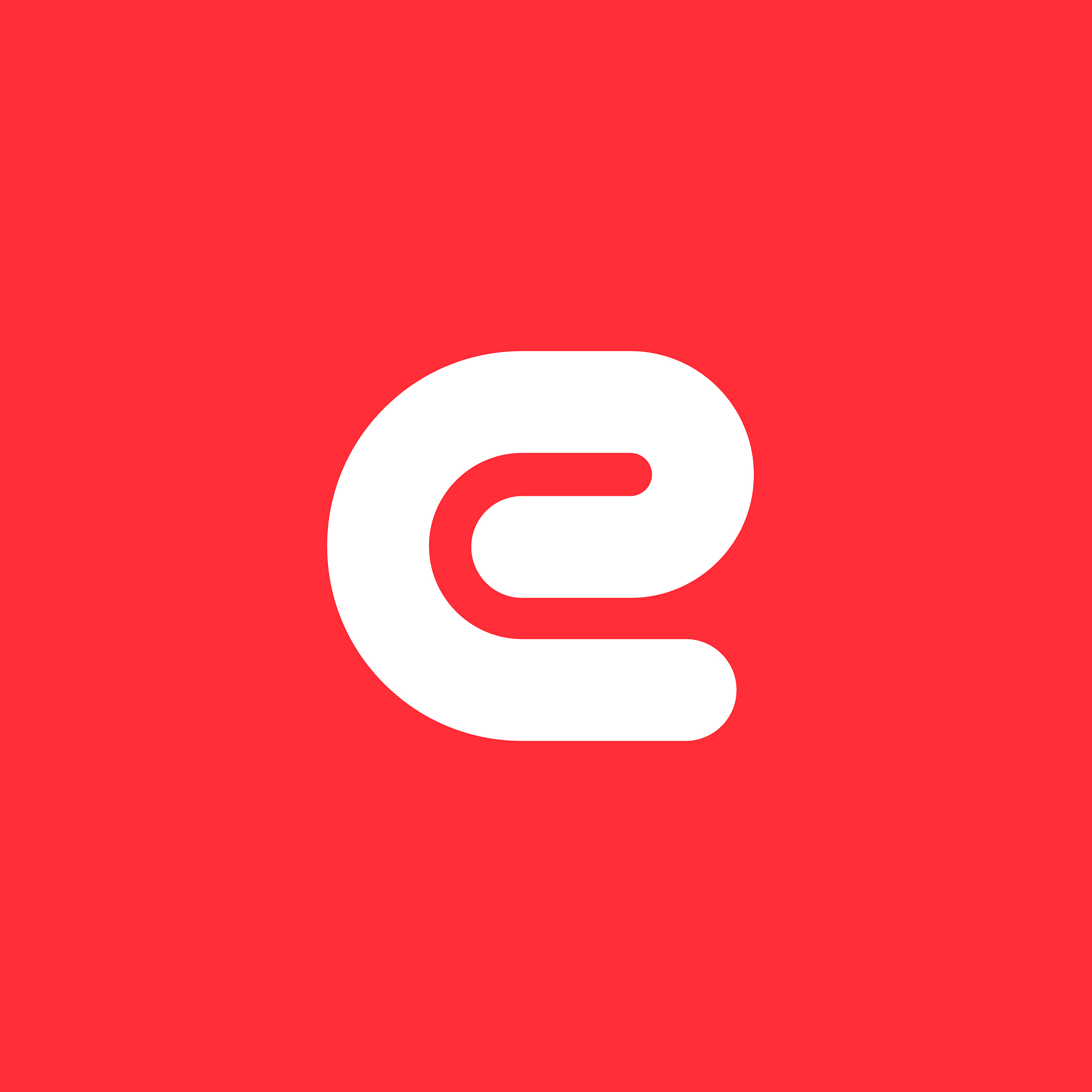 letter e logo icon design template elements