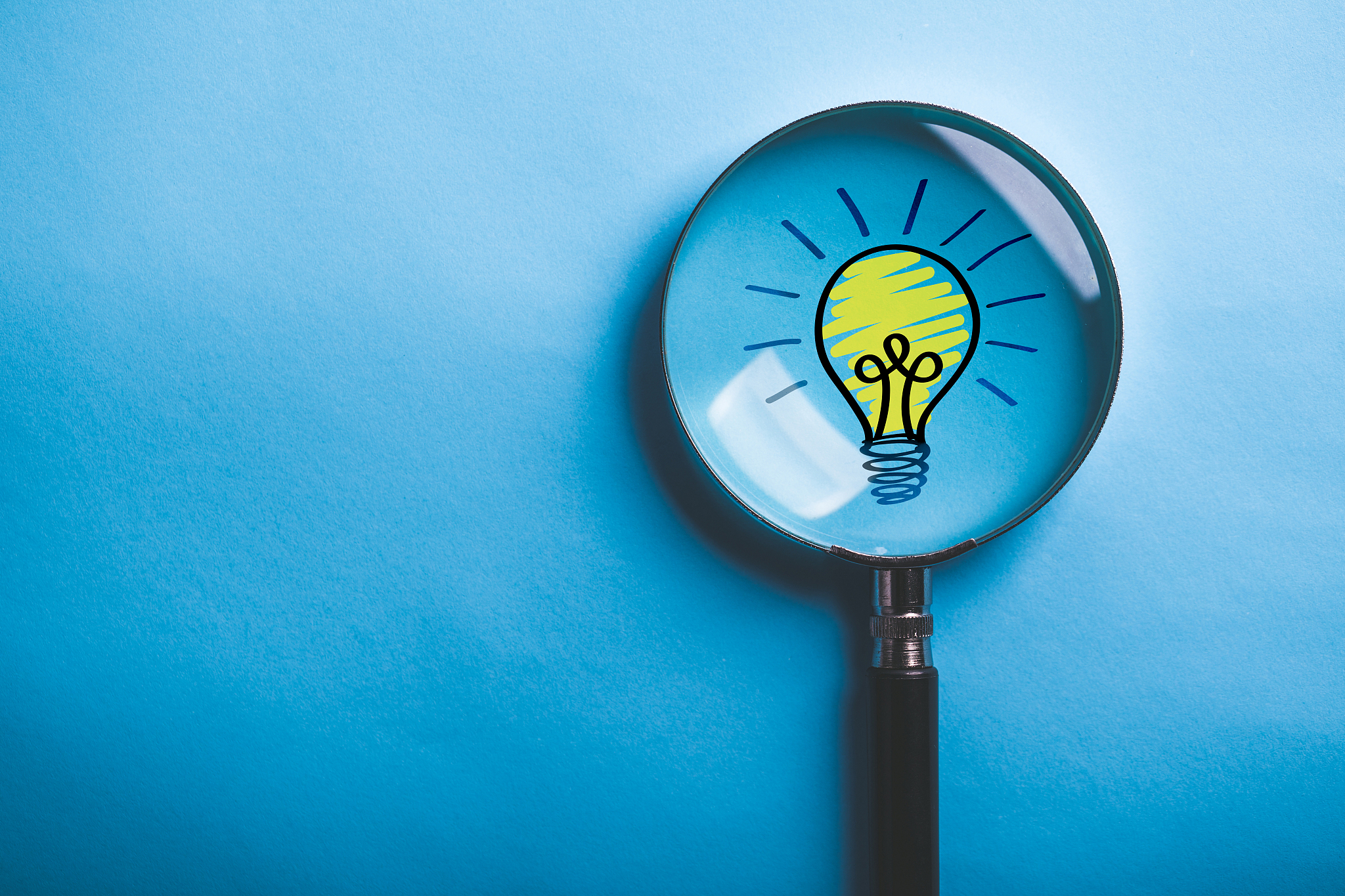 creative idea and innovation concept