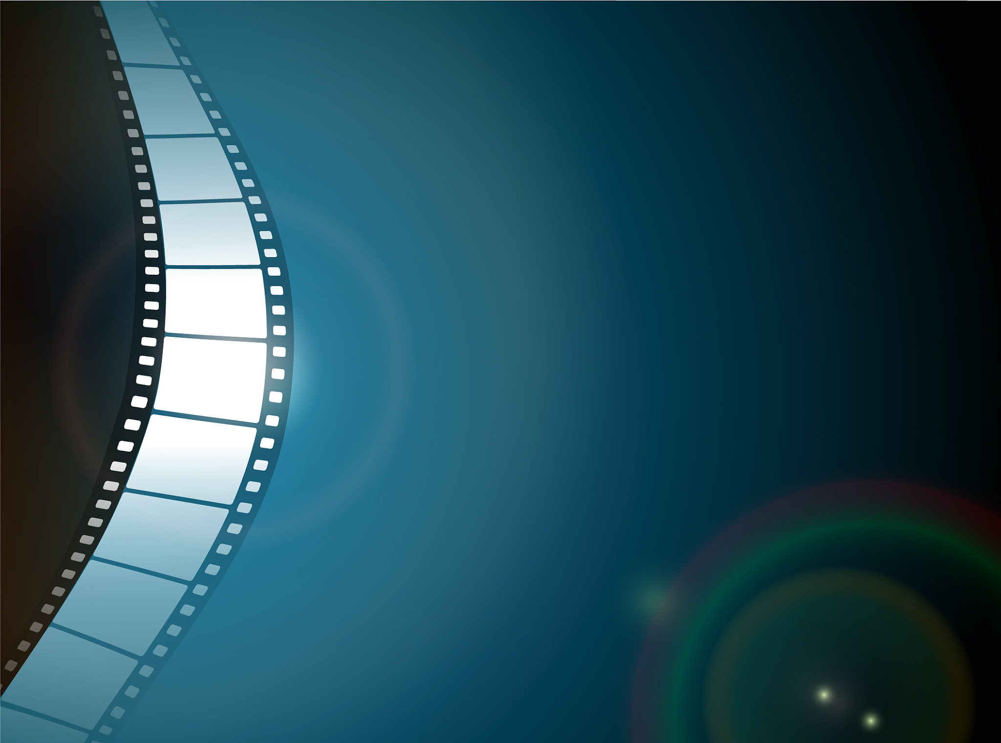 photo film strip on dark background