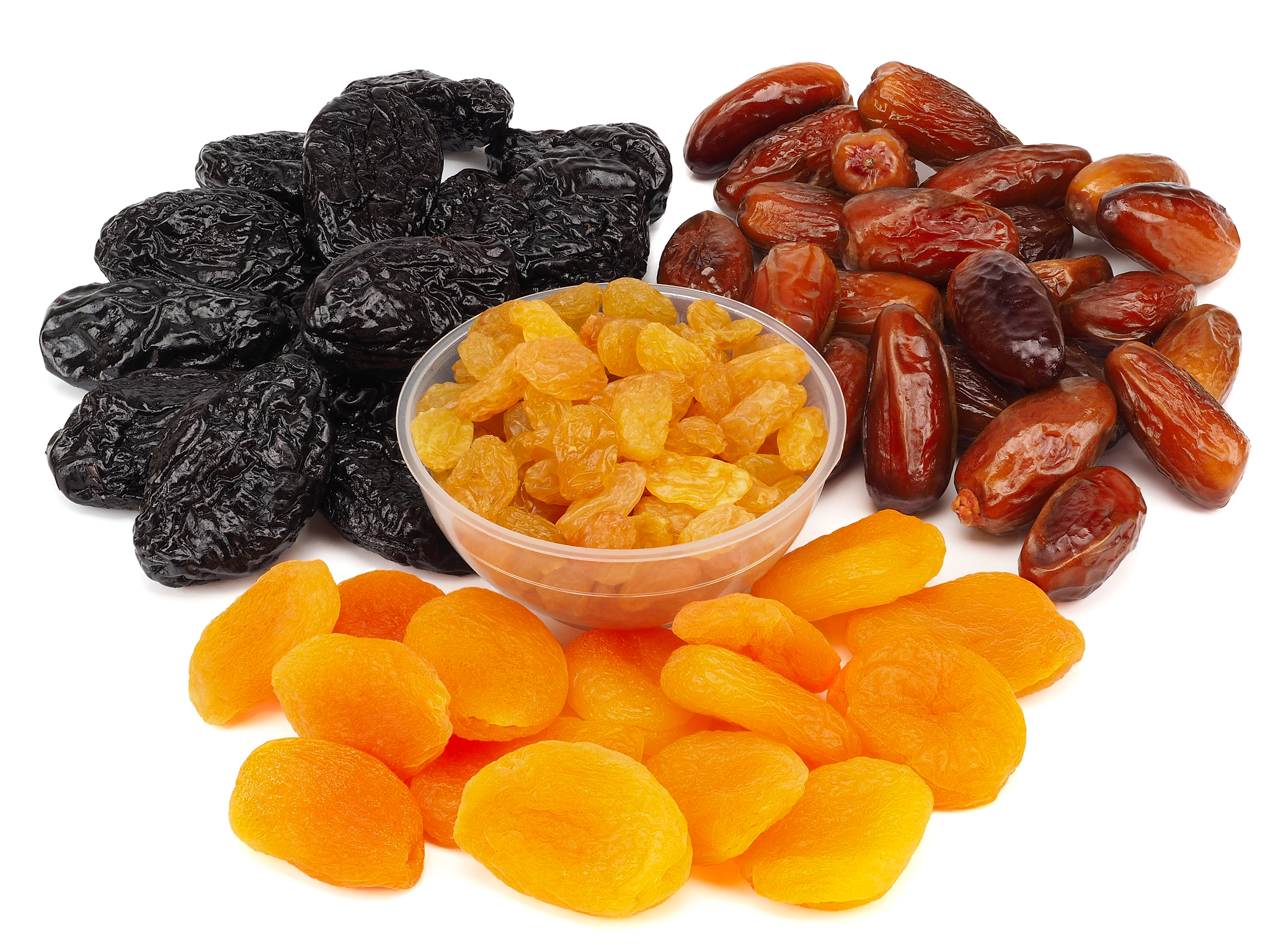mixed dried fruit