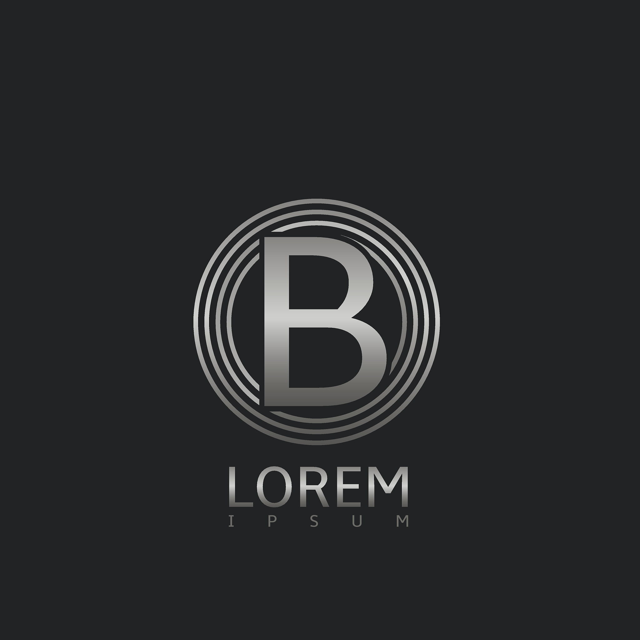 silver b letter