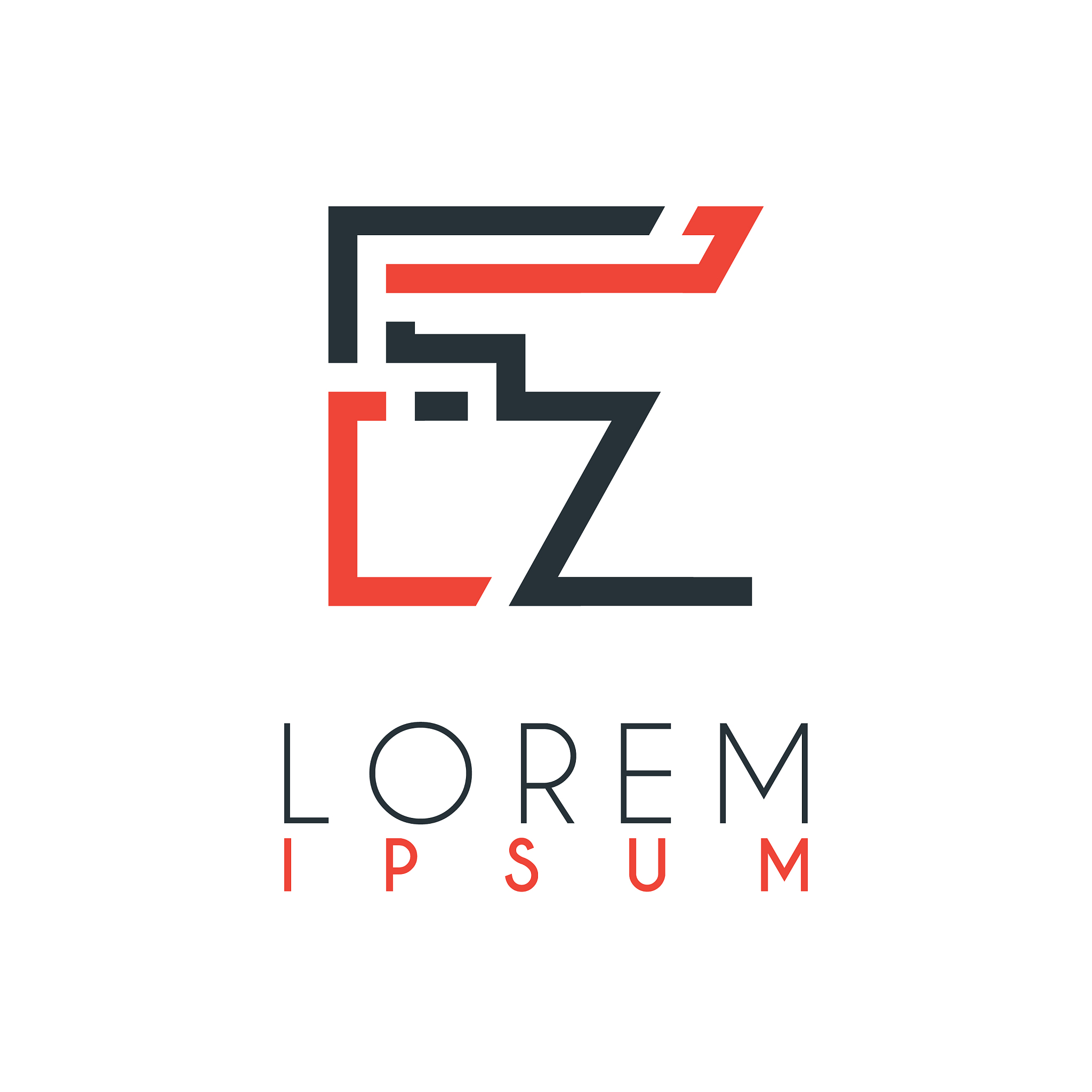 the logo between letter e and letter z or ez