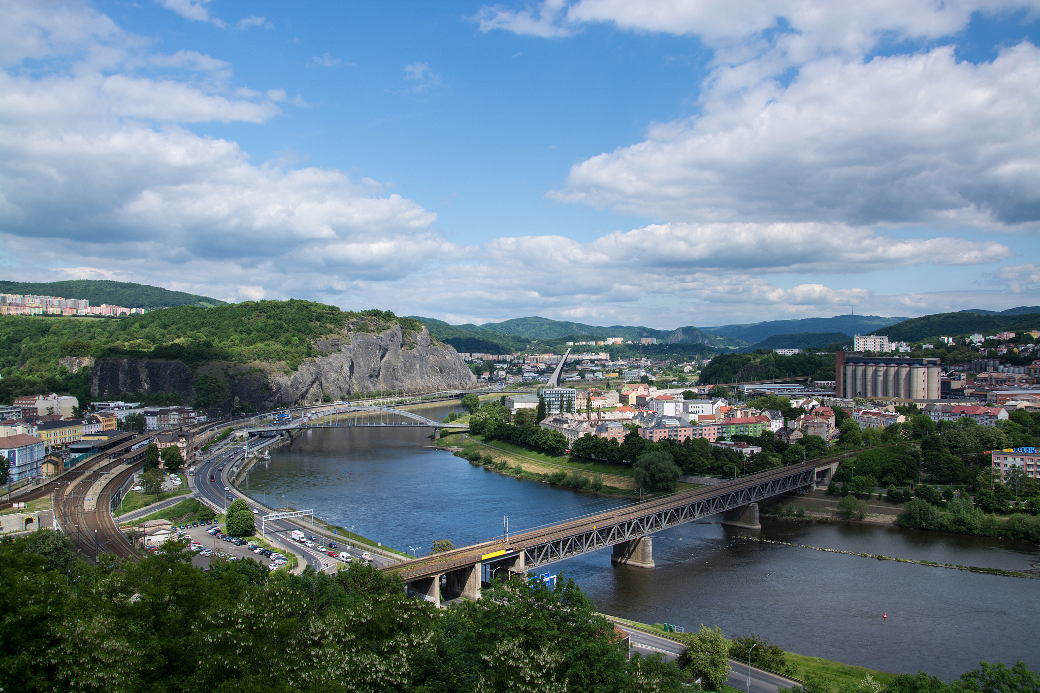 usti nad labem, bohemia, czech republic