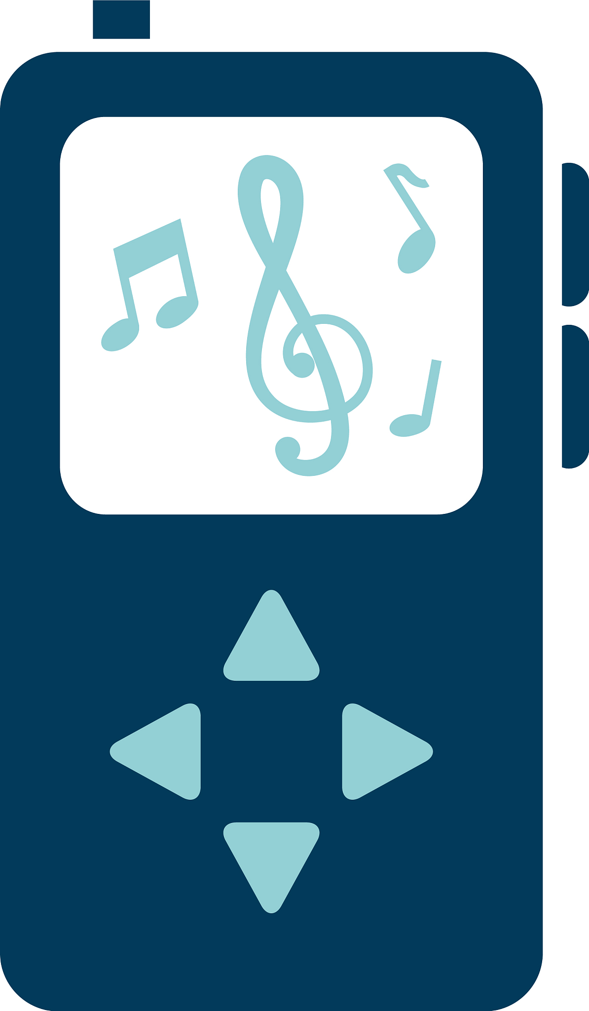 music player detailed style icon