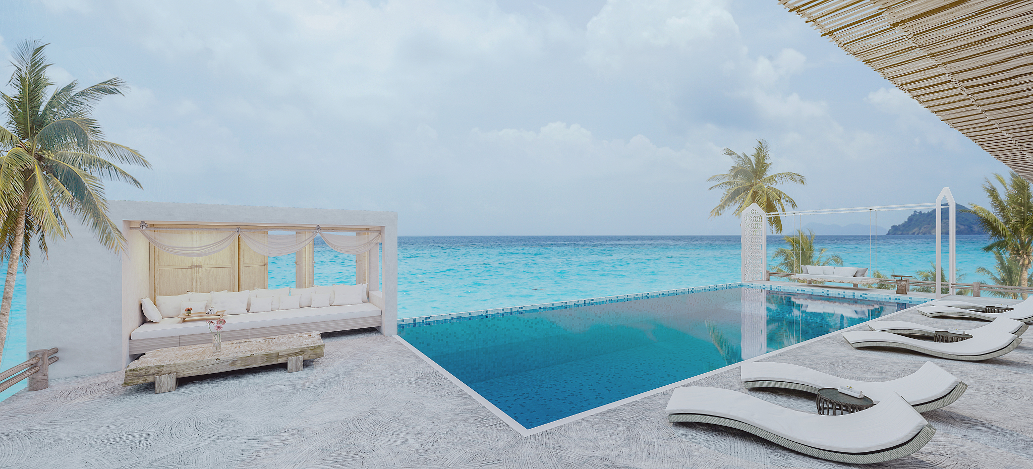 海岛风情，宅家也能享