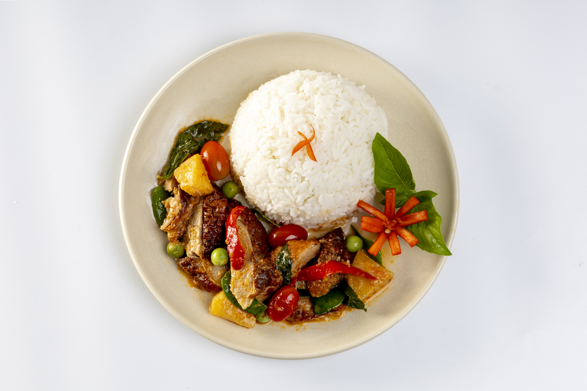 双拼孜然烤肉小炒肉饭：鲜嫩香浓，食欲大开！