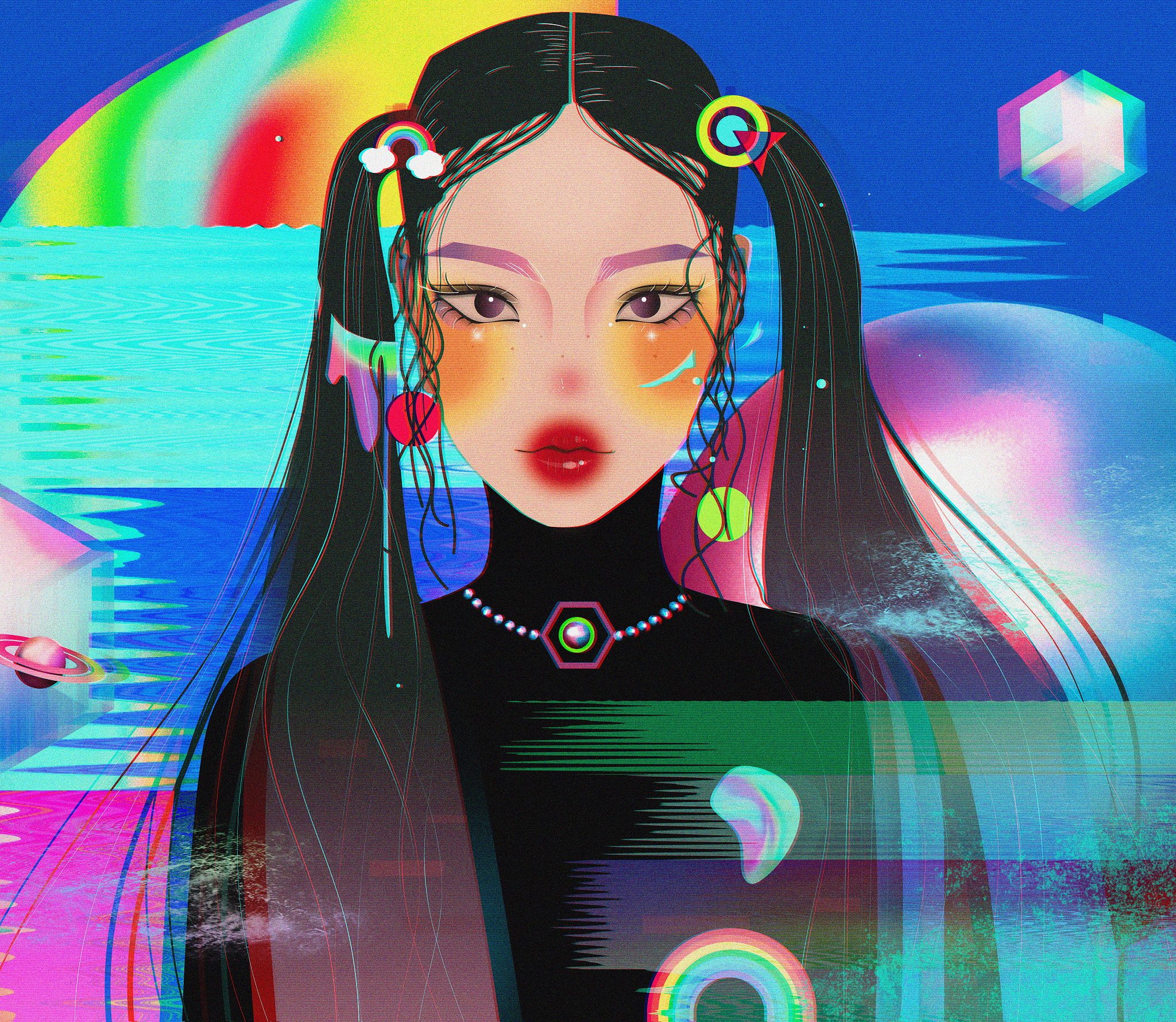 甜酷女孩的造型元素