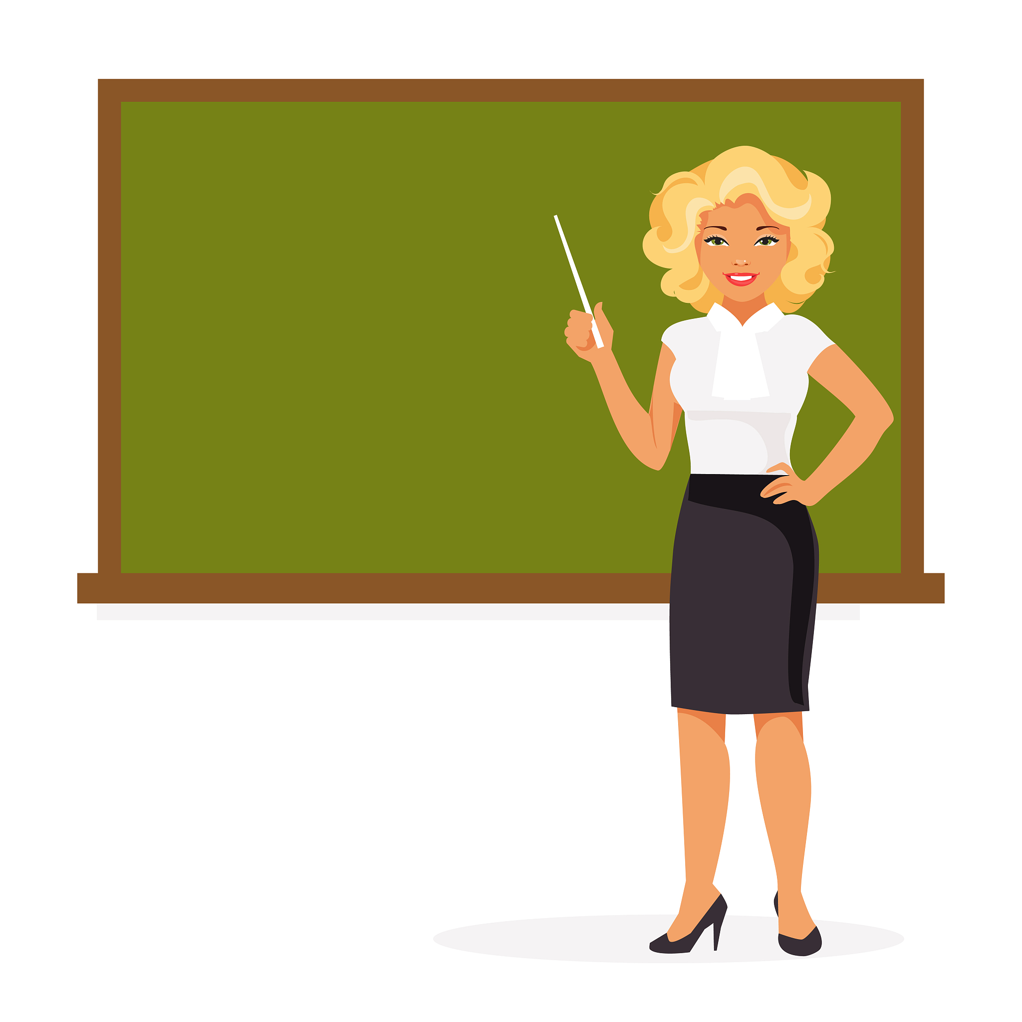 female teacher