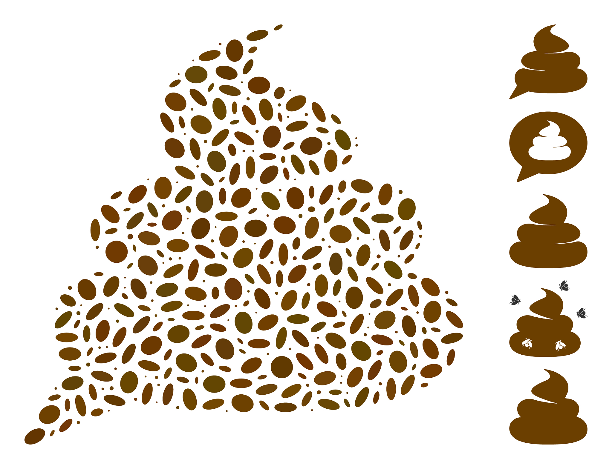 dot collage shit idea cloud