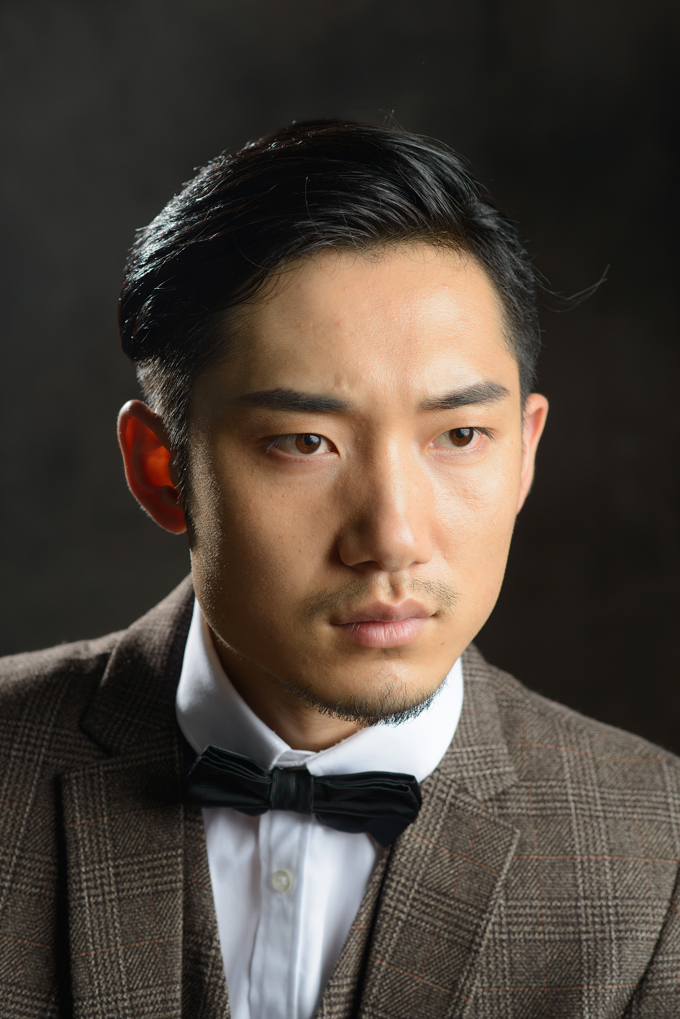 复古青年男人