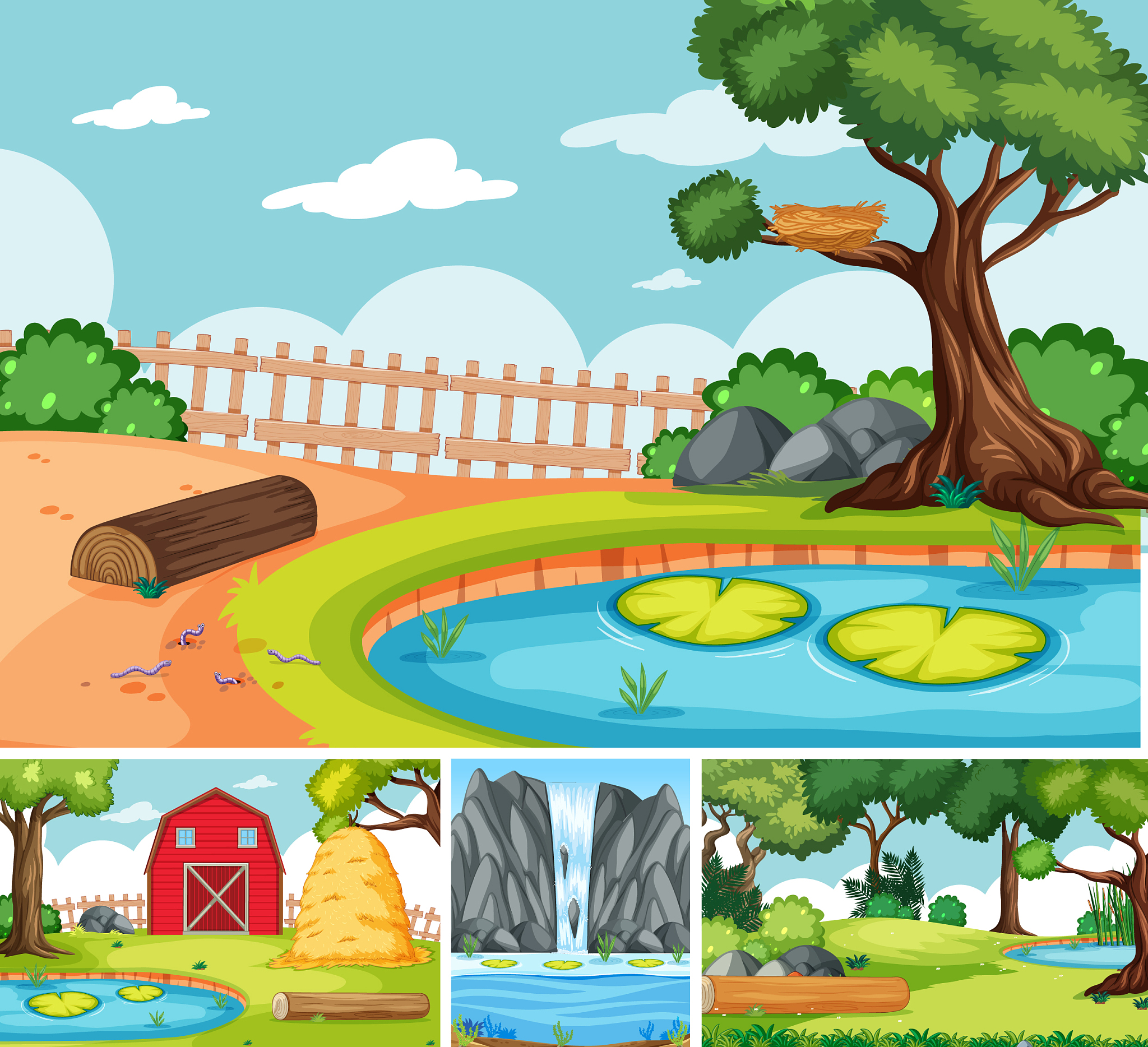 幼儿园绘本板、小池塘、沙池可以帮助幼儿获取什么？