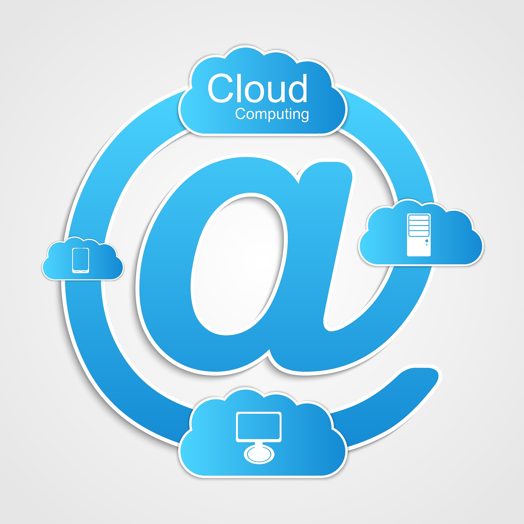 cloud computing technology concept