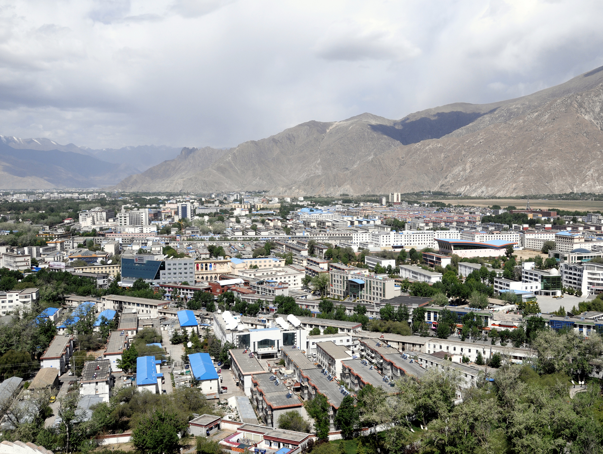 lhasa tibet - city view