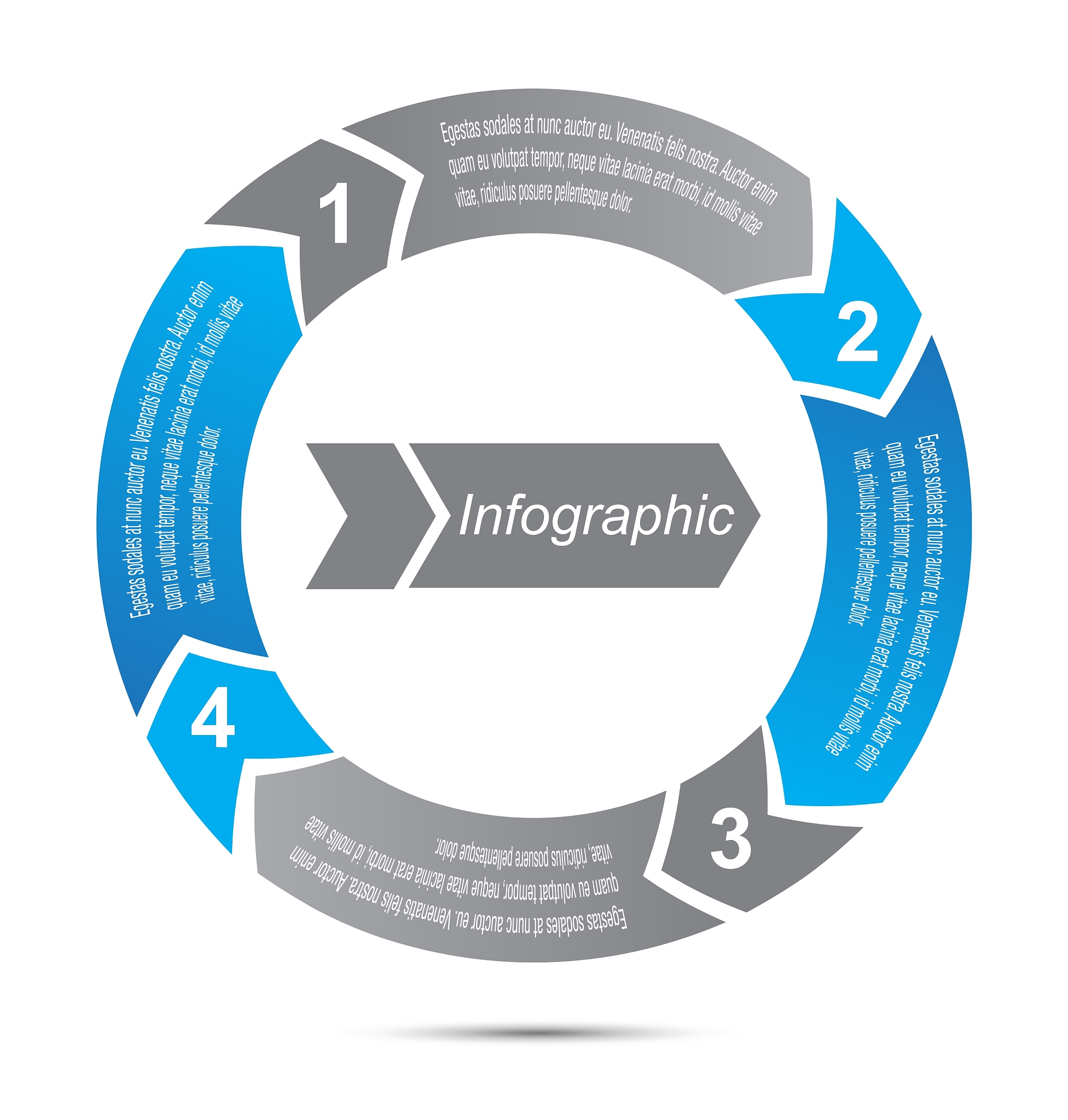 circle infographic