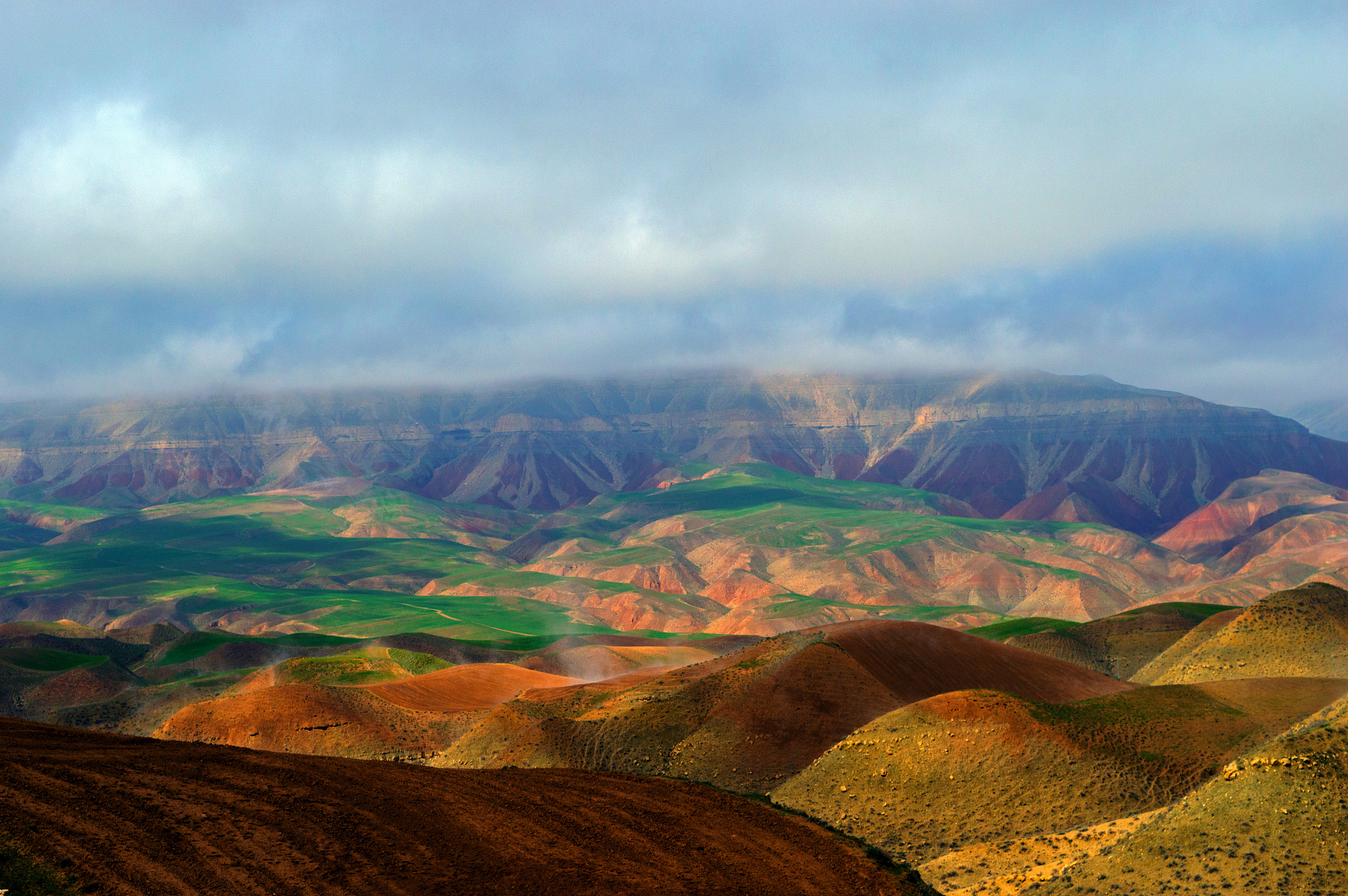 colorful landscape