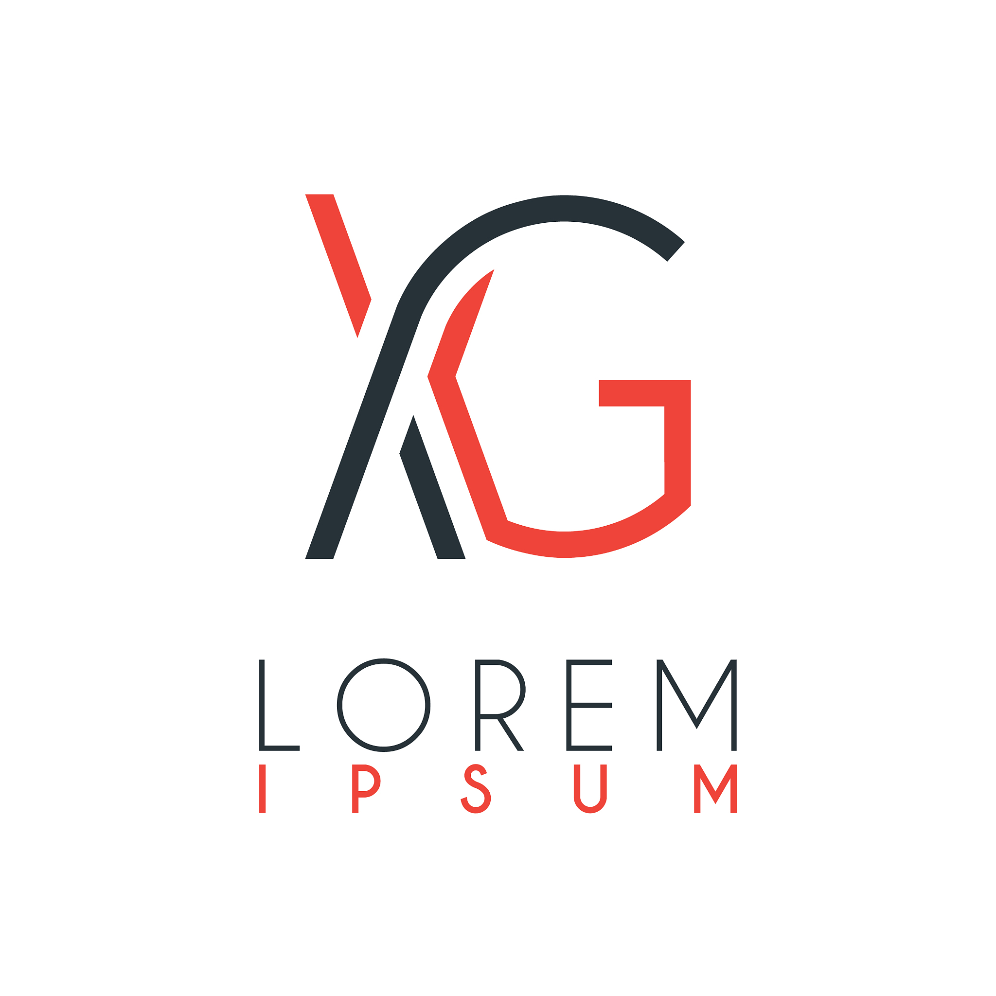 the logo between letter x and letter g or xg