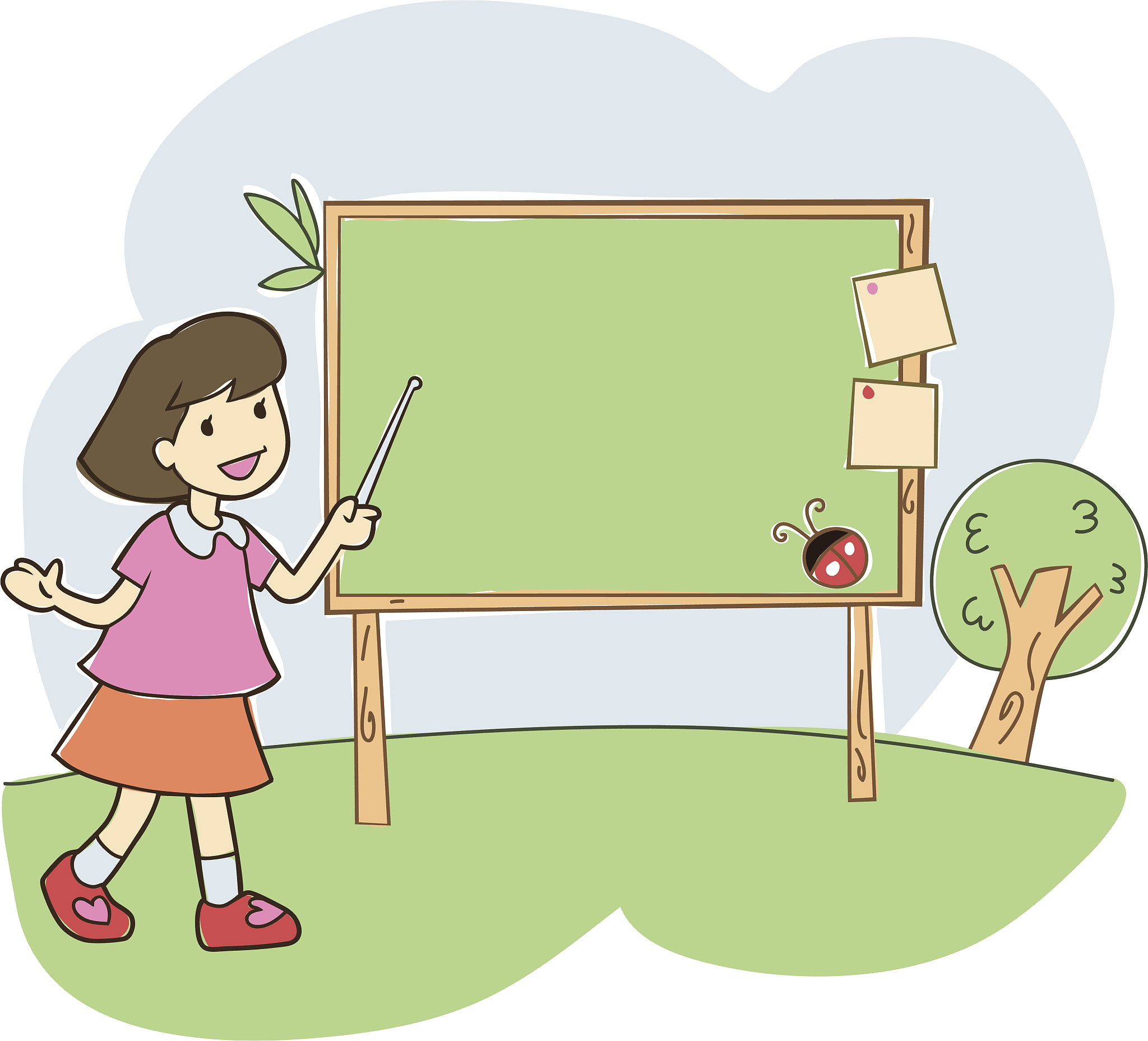 young teacher