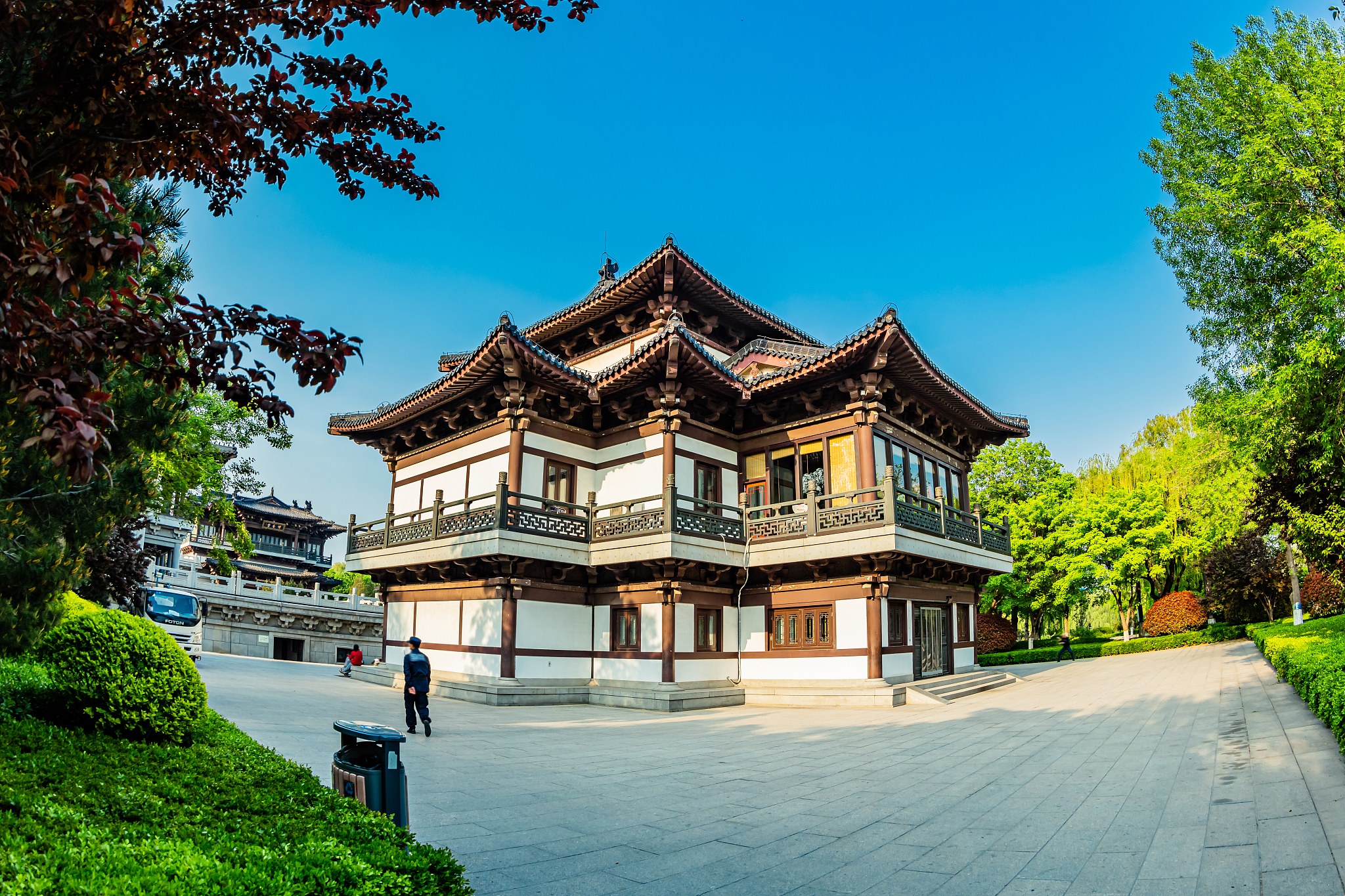 济南大明湖公园贺胜斋