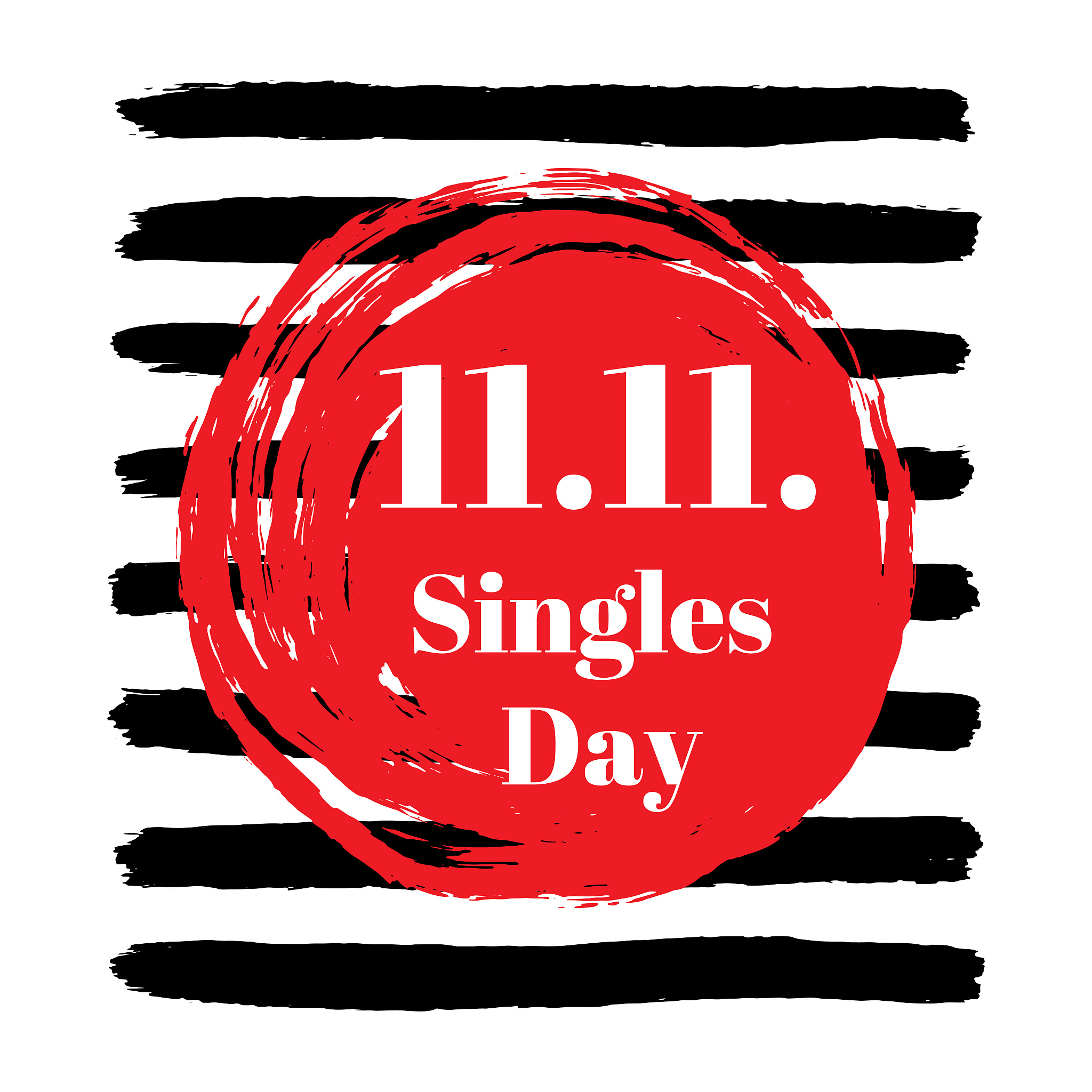 11.11. single day sale, november 11 chinese shopping holiday pos