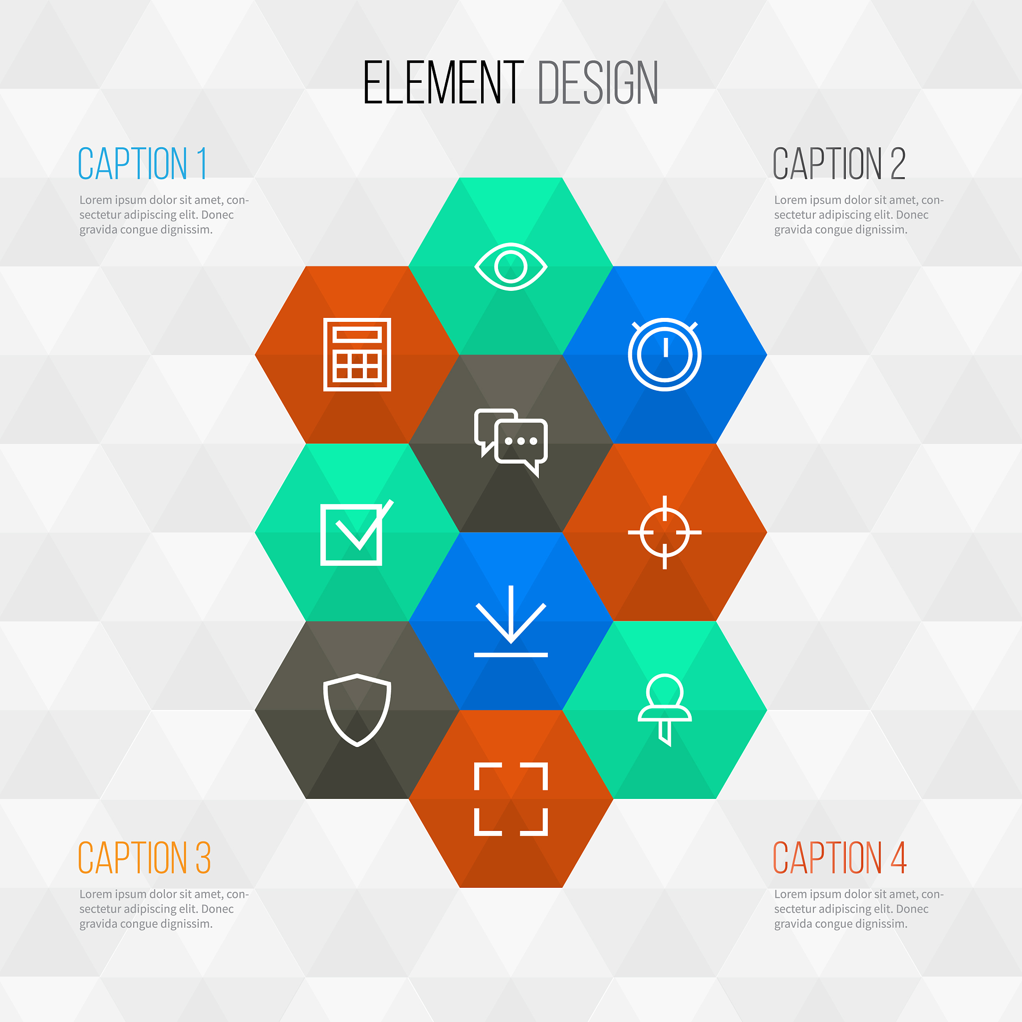 interface outline icons set collection of