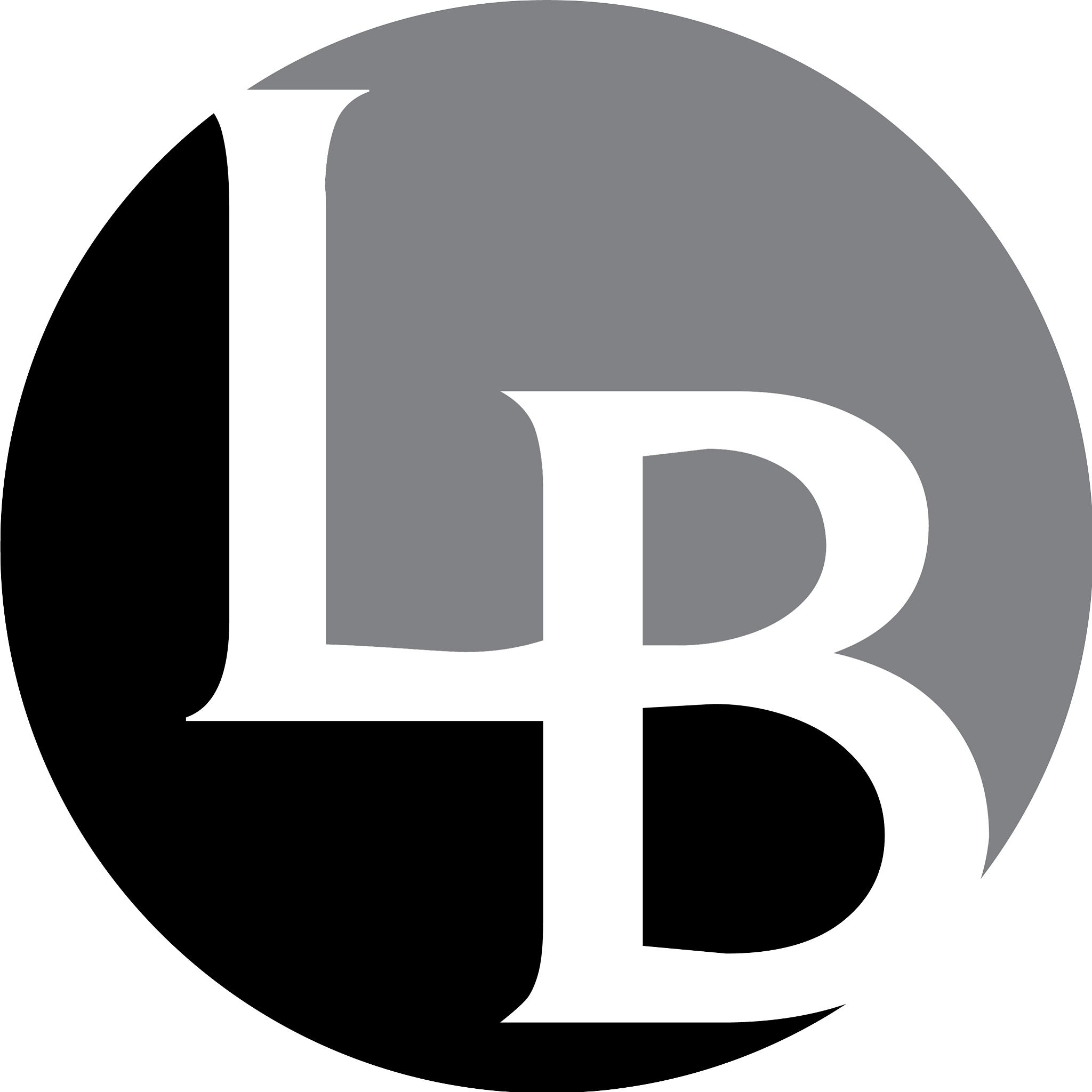 letter lb modern