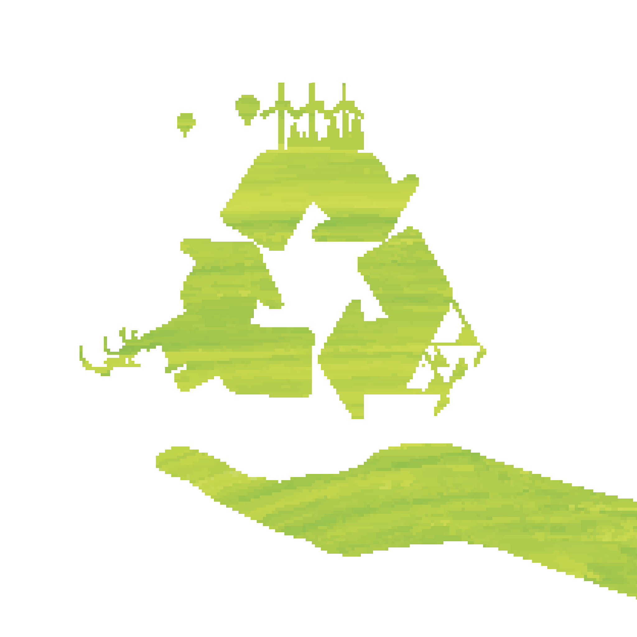 watercolor recycle eco concept. vector illustration.