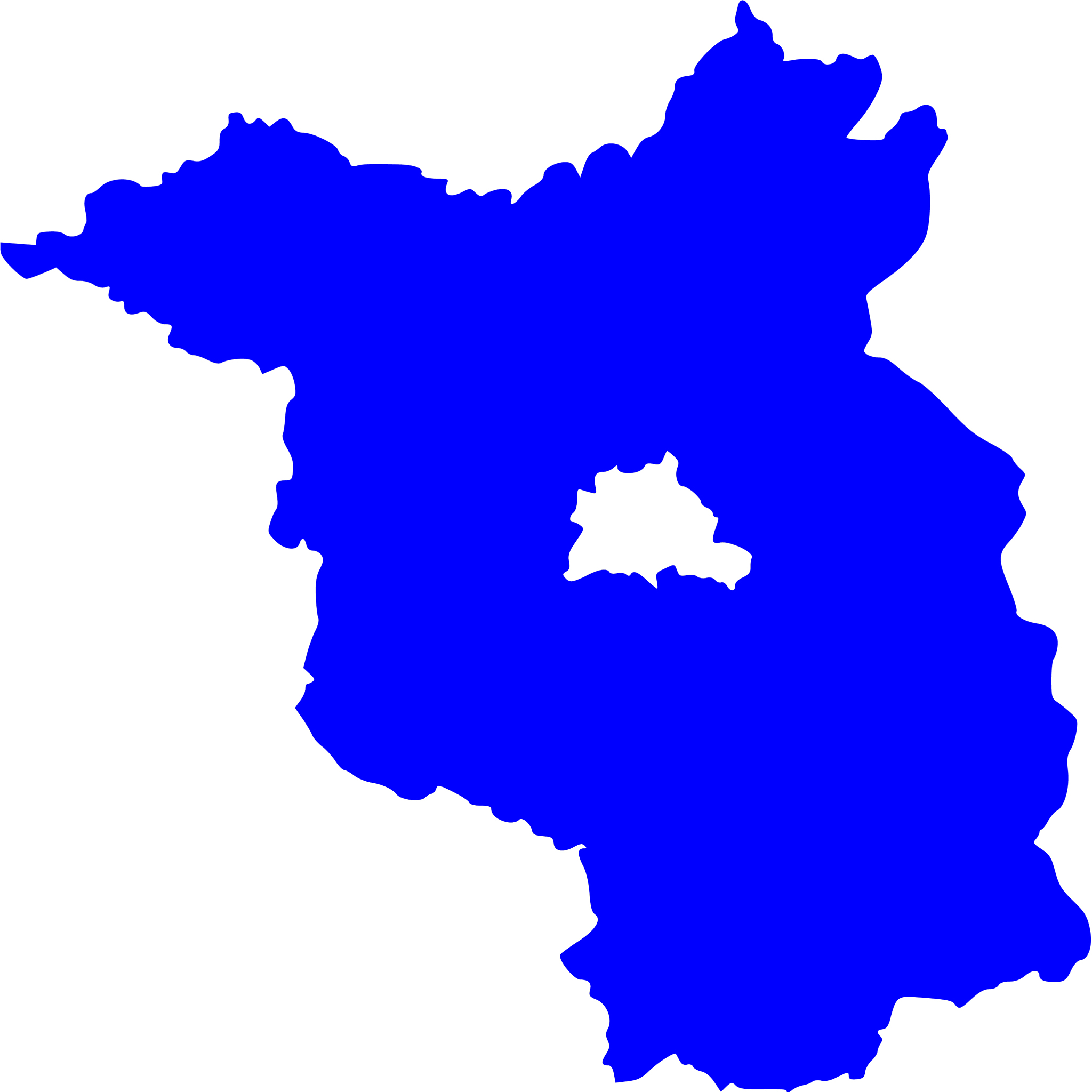 map of brandenburg