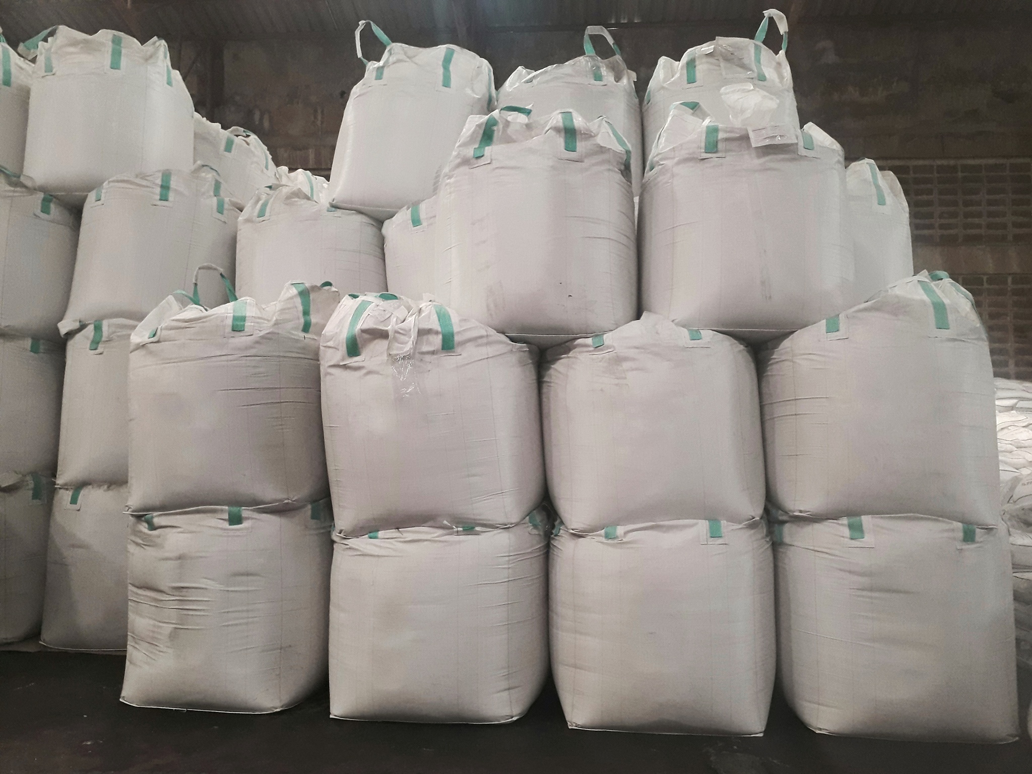 stock pile jumbo-bag.